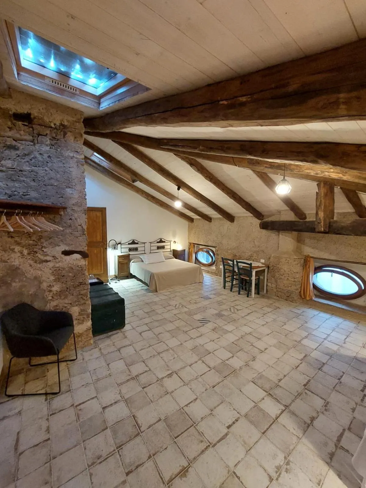 Bed in La Casa sul Blu Albergo Diffuso