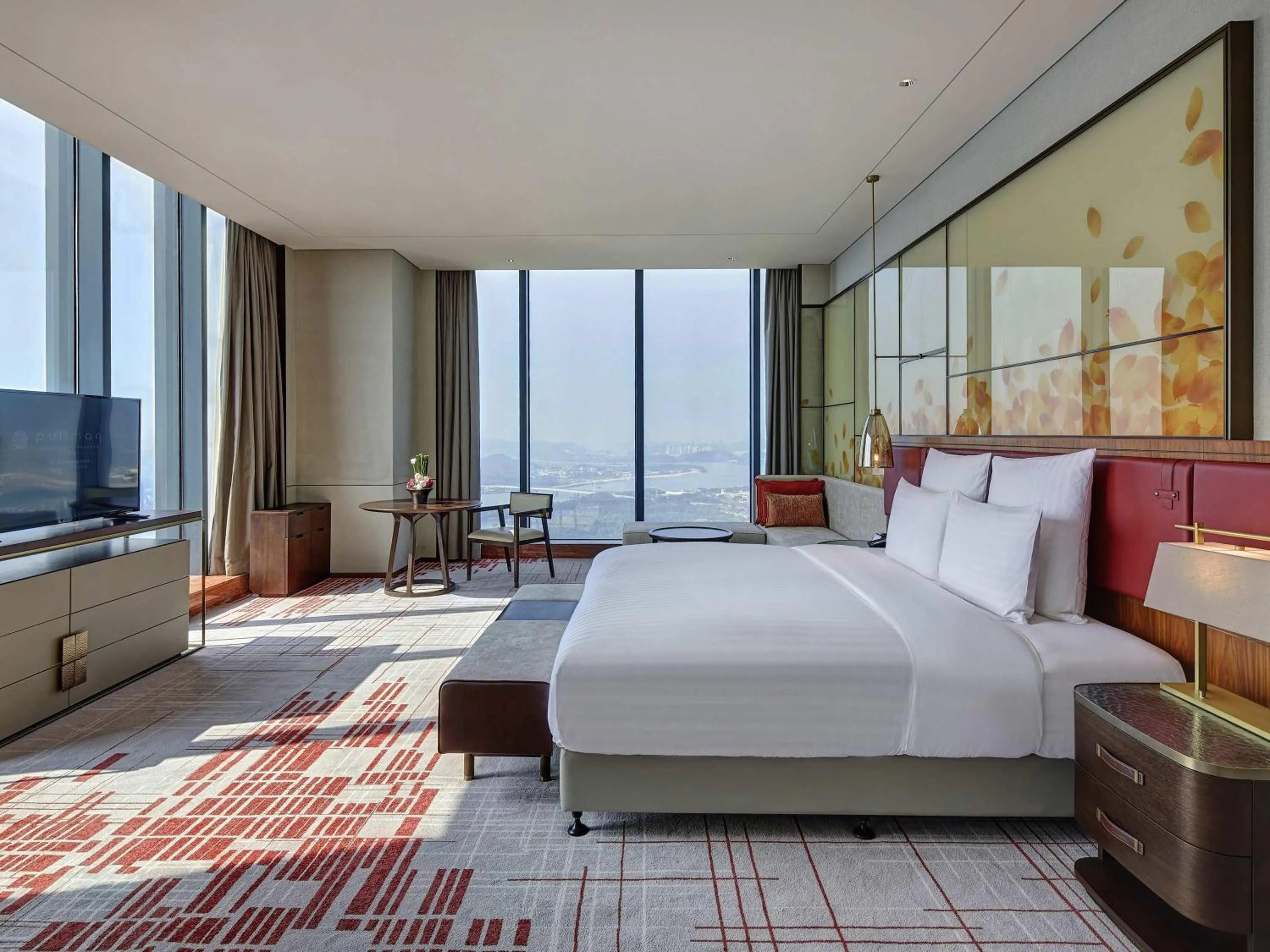 Bedroom, Bed in Pullman Huizhou Kaisa