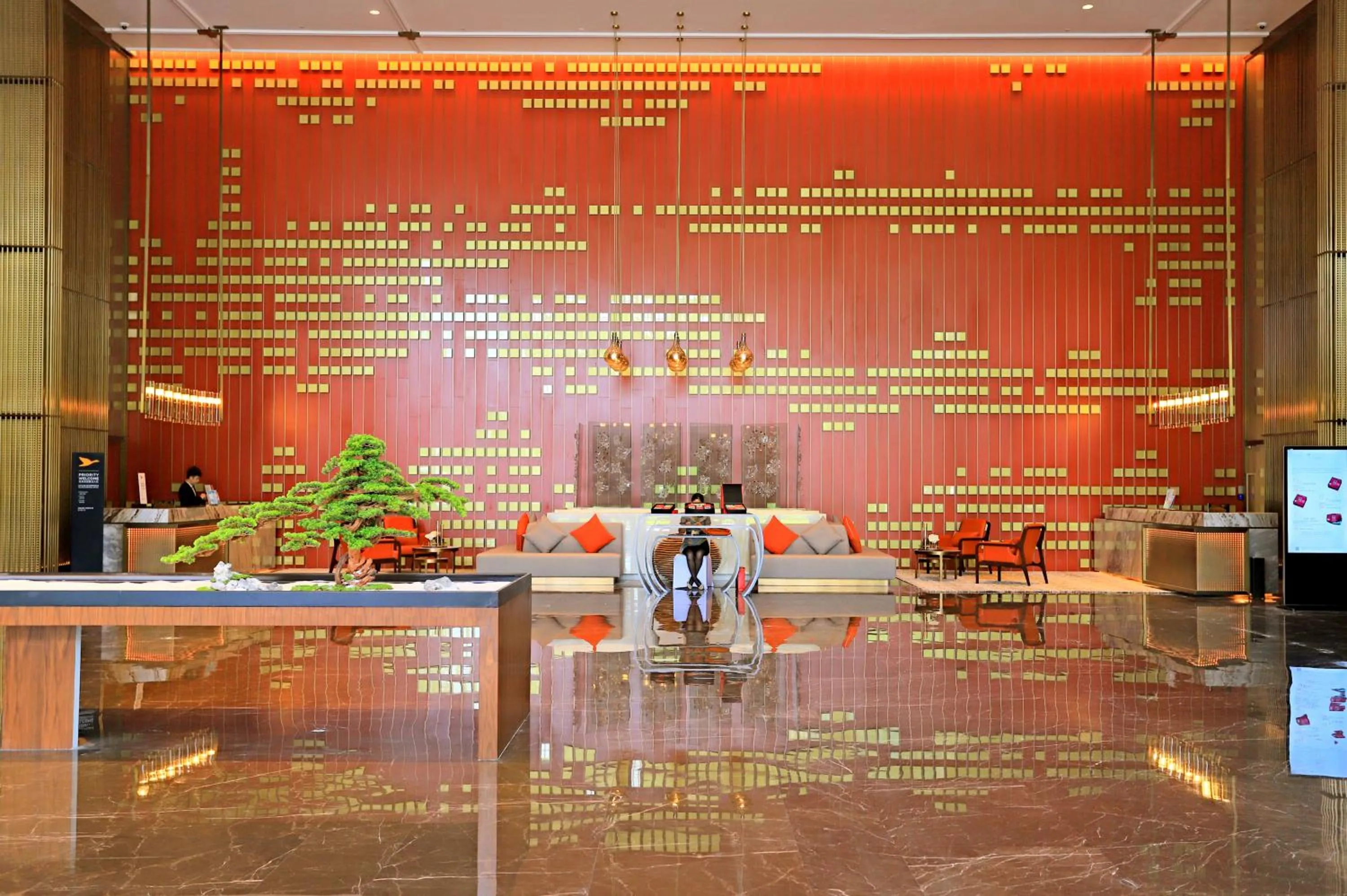 Lobby or reception in Pullman Huizhou Kaisa