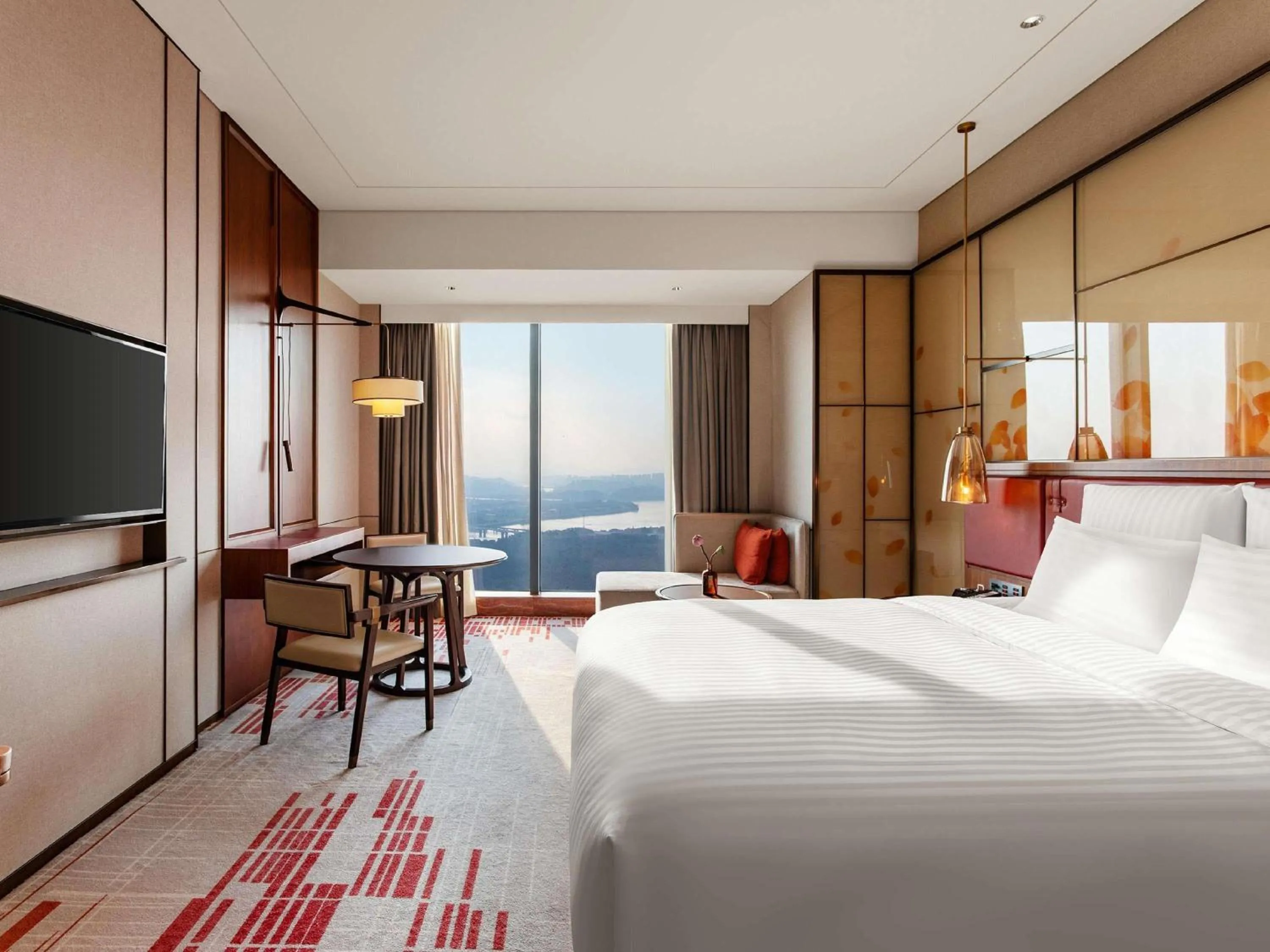 Bedroom, Bed in Pullman Huizhou Kaisa