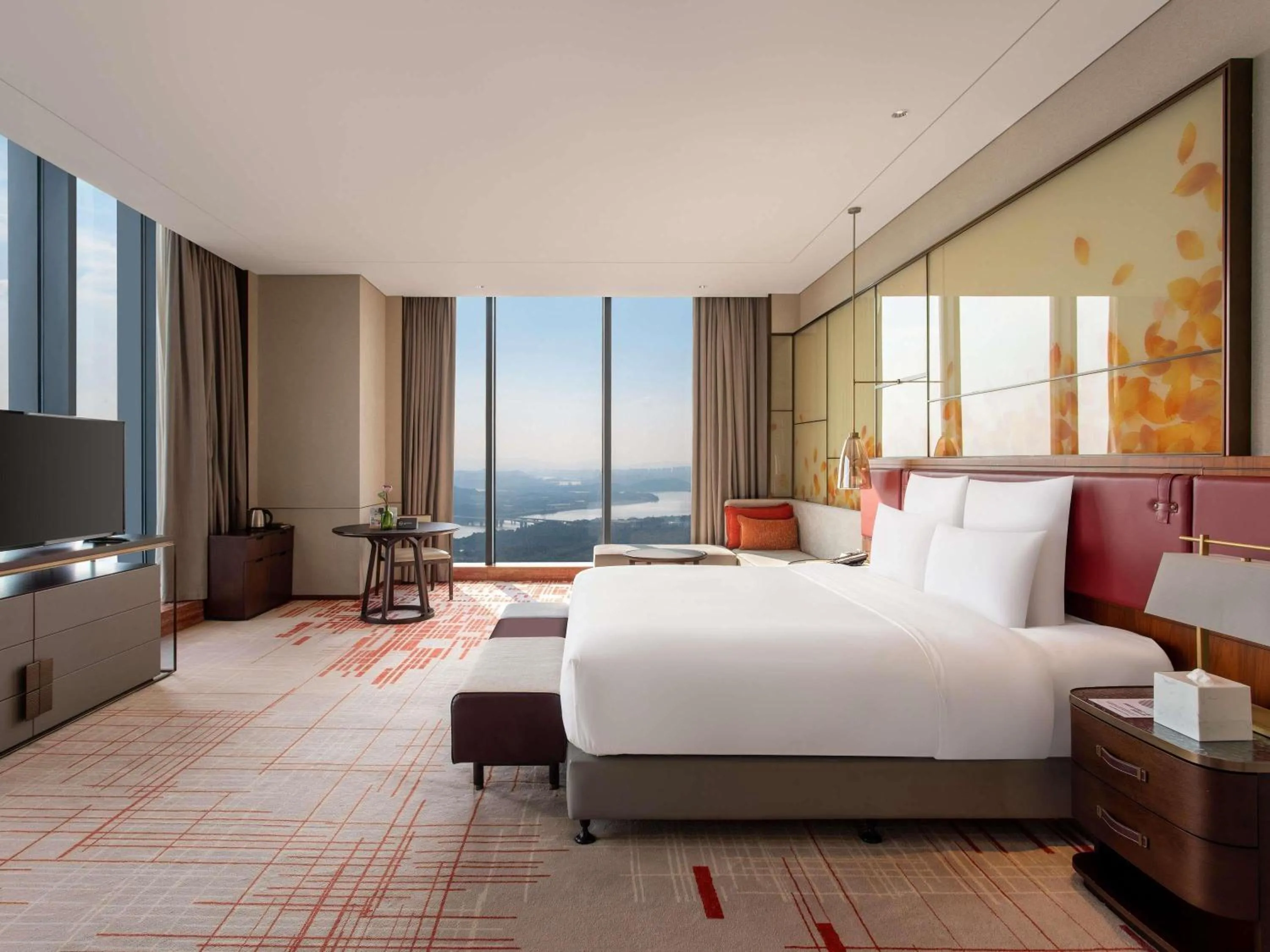 Bedroom, Bed in Pullman Huizhou Kaisa