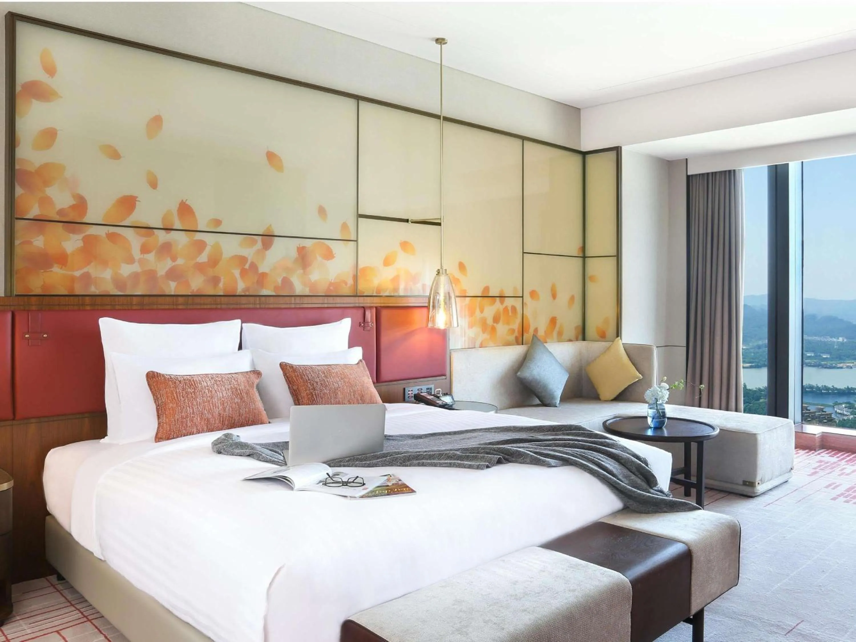 Bedroom, Bed in Pullman Huizhou Kaisa