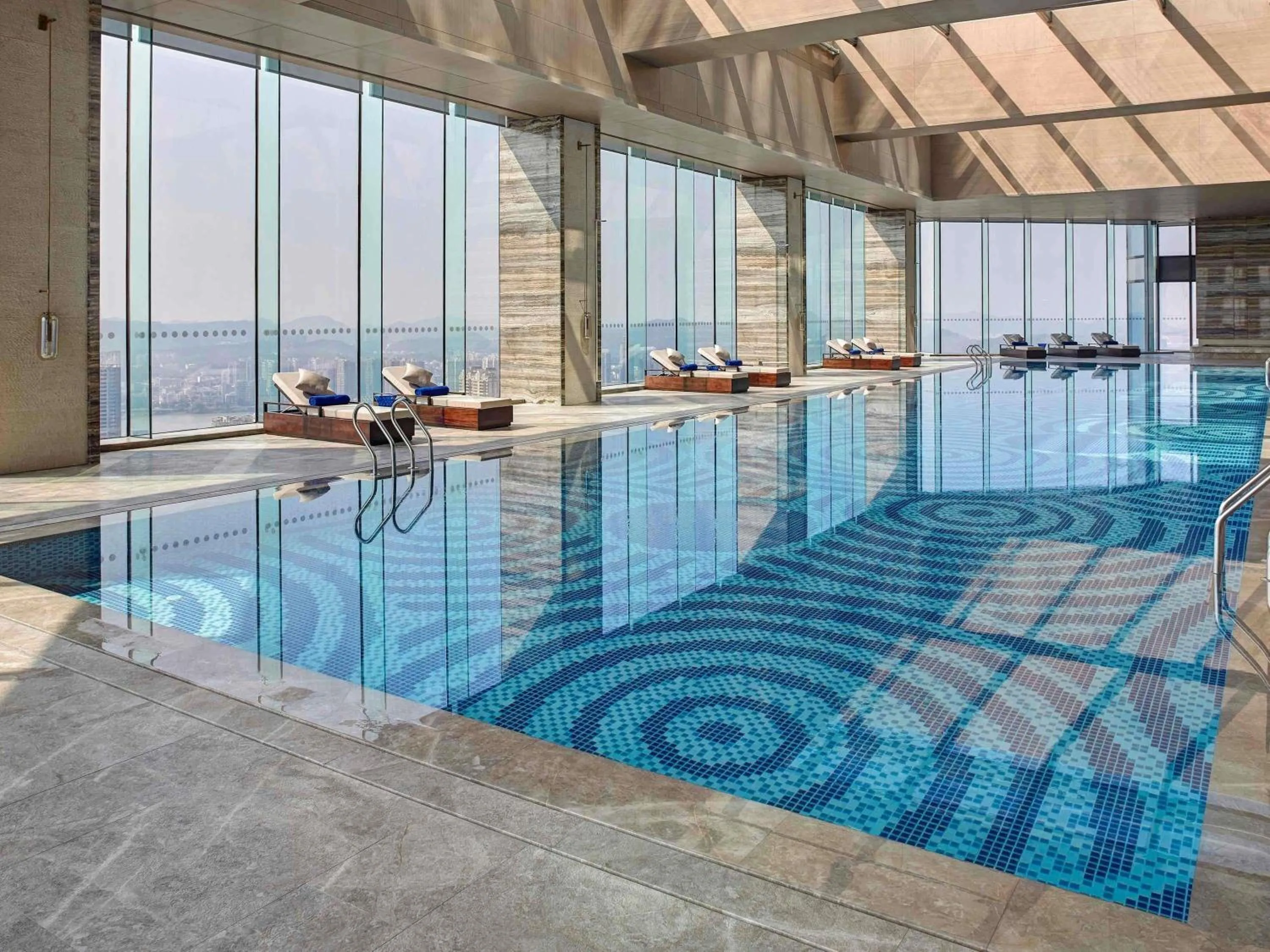 Pool view in Pullman Huizhou Kaisa