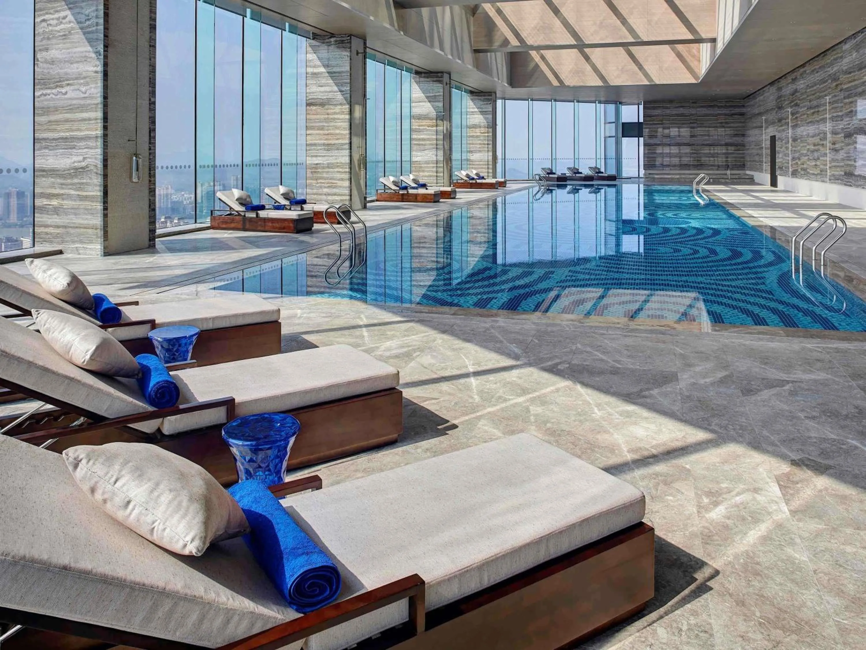 Pool view in Pullman Huizhou Kaisa