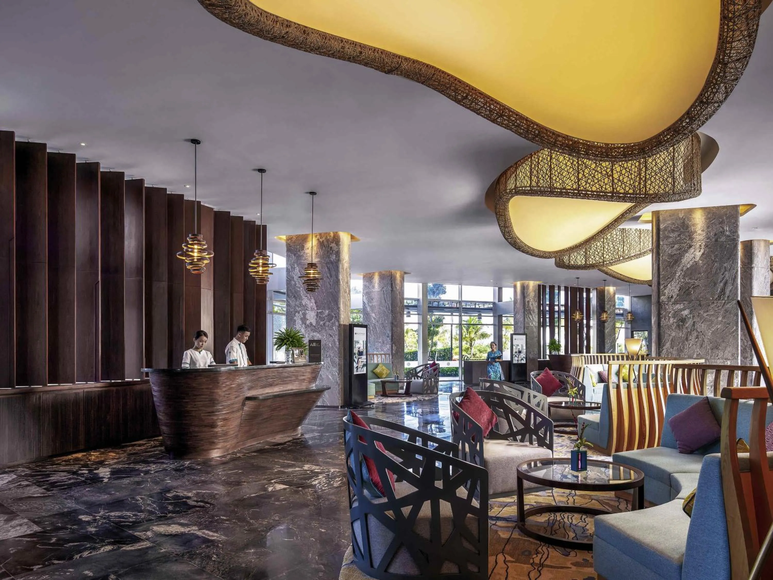 Property building in Pullman Phu Quoc Beach Resort