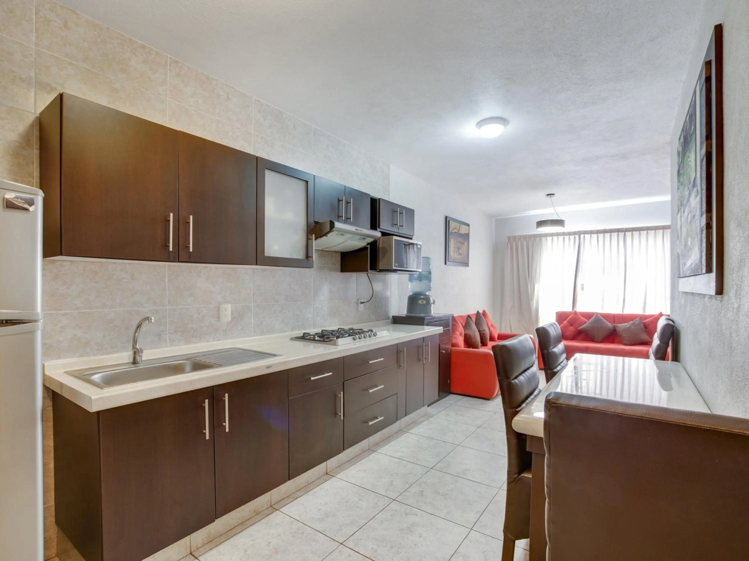 Kitchen or kitchenette in Hotel Patzcuaro