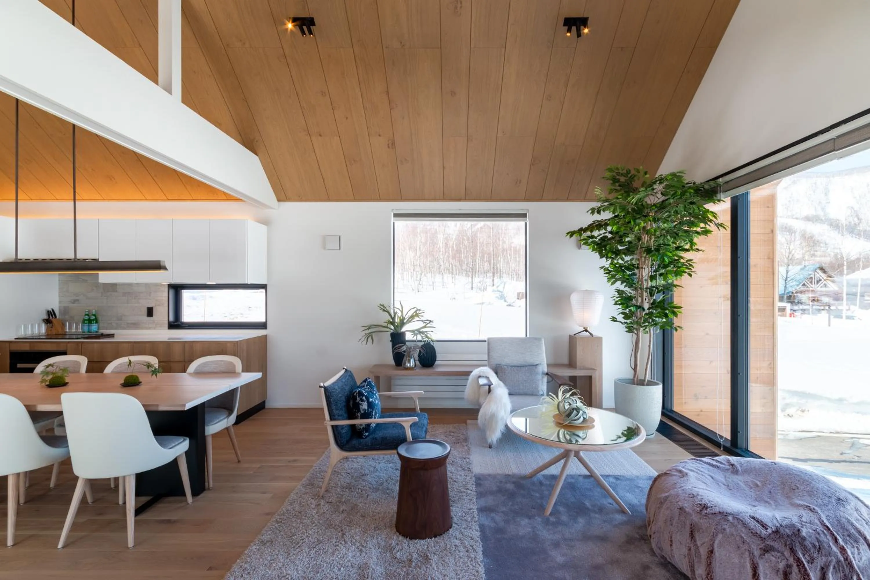 Seating area in Koa Niseko