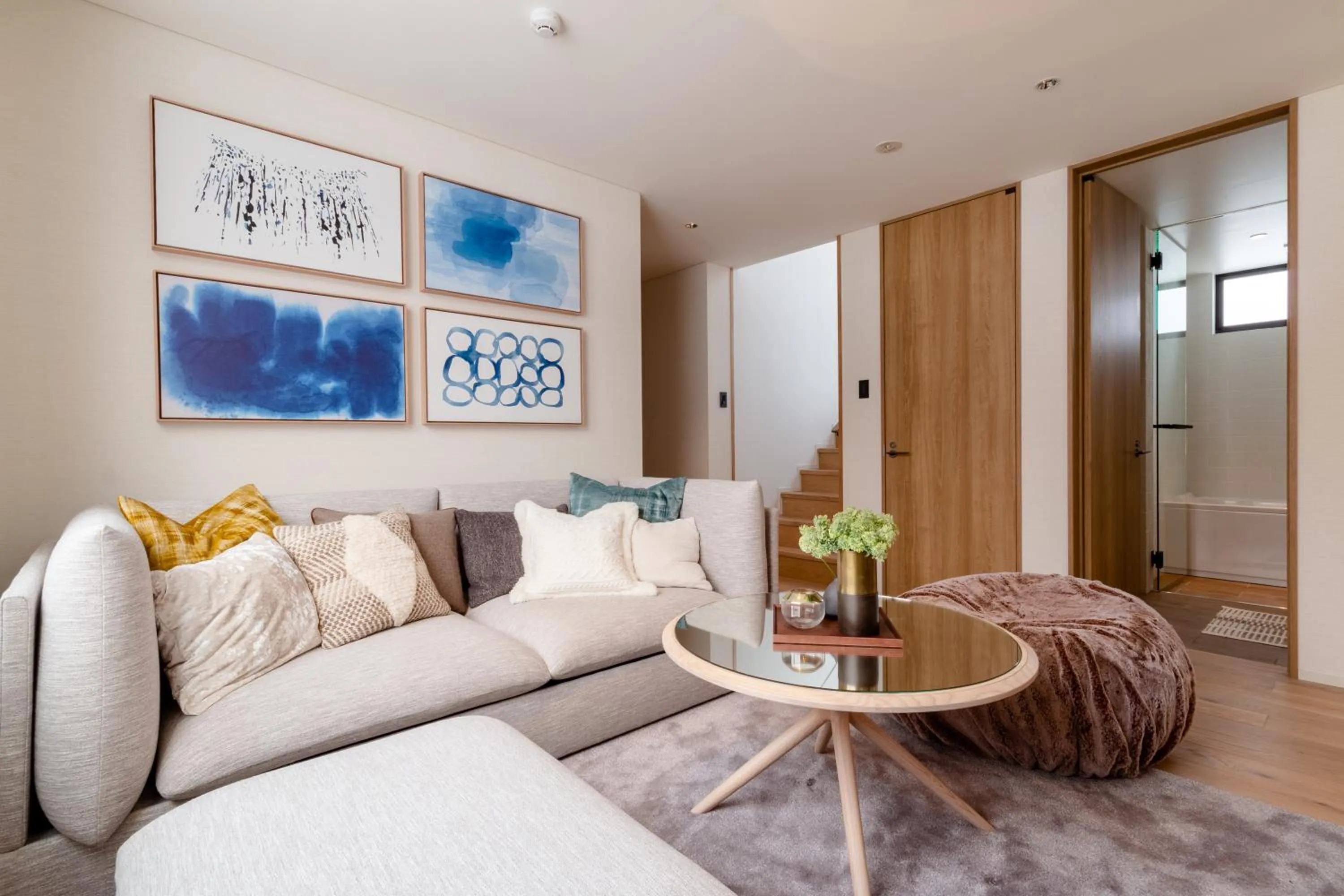 Living room in Koa Niseko