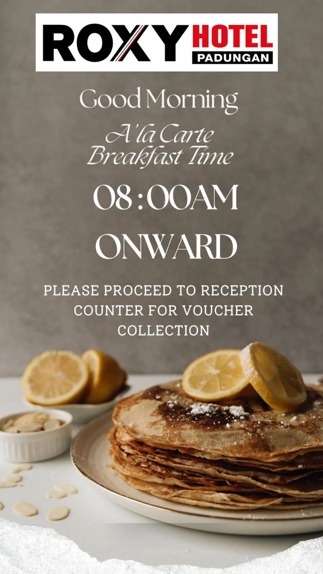 Restaurant/places to eat in Roxy Hotel Padungan