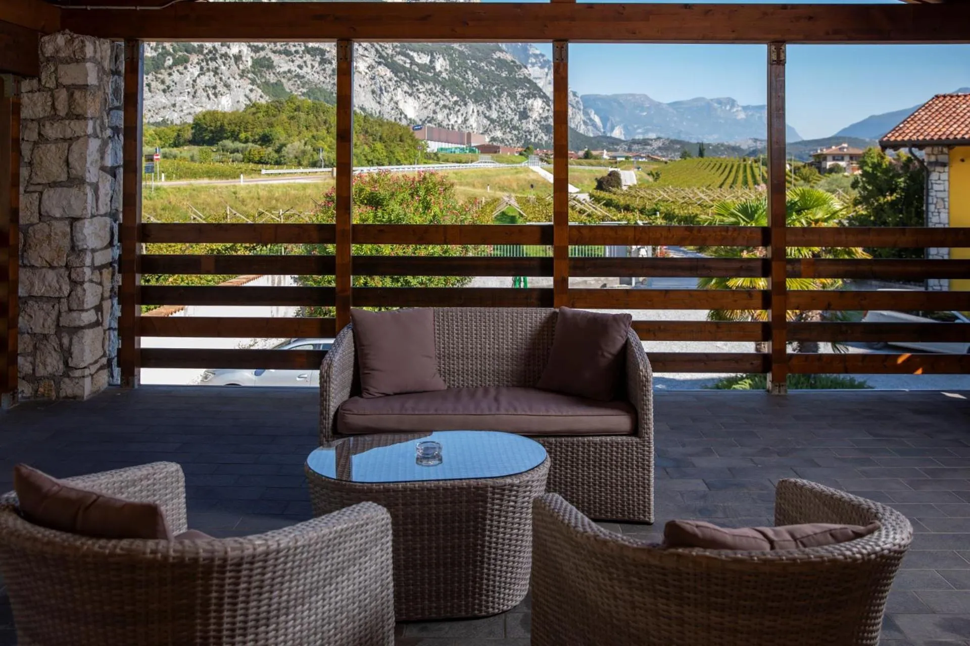 Balcony/Terrace in Maso Agritur Santa Lucia
