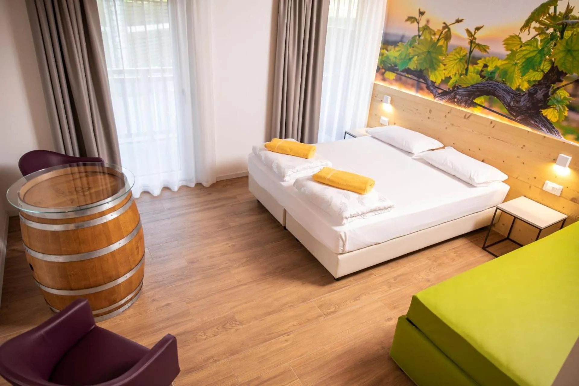 Bedroom, Bed in Maso Agritur Santa Lucia