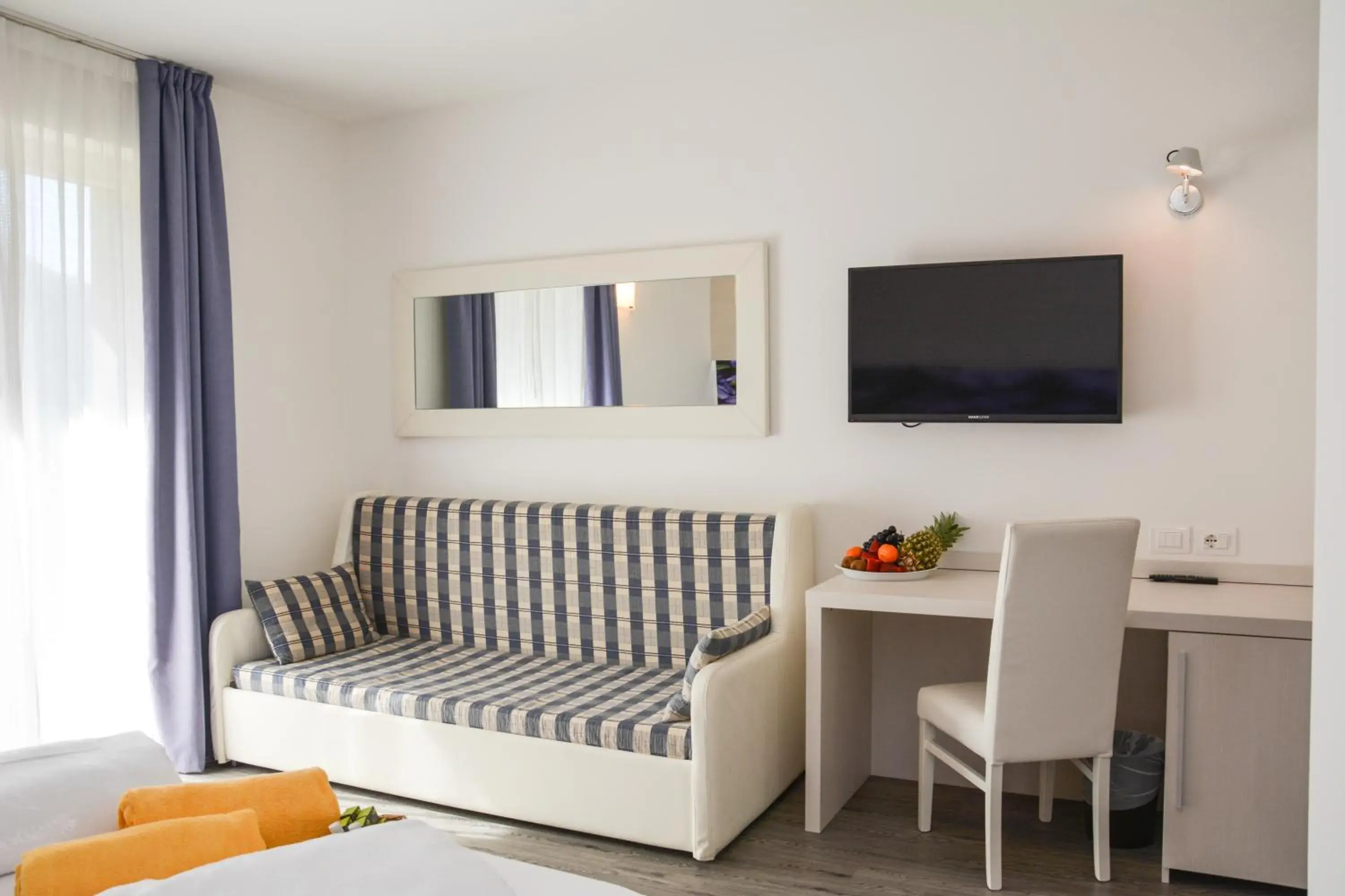 Triple Room with Balcony in Maso Agritur Santa Lucia Triple Room with Balcony in Maso Agritur Santa Lucia