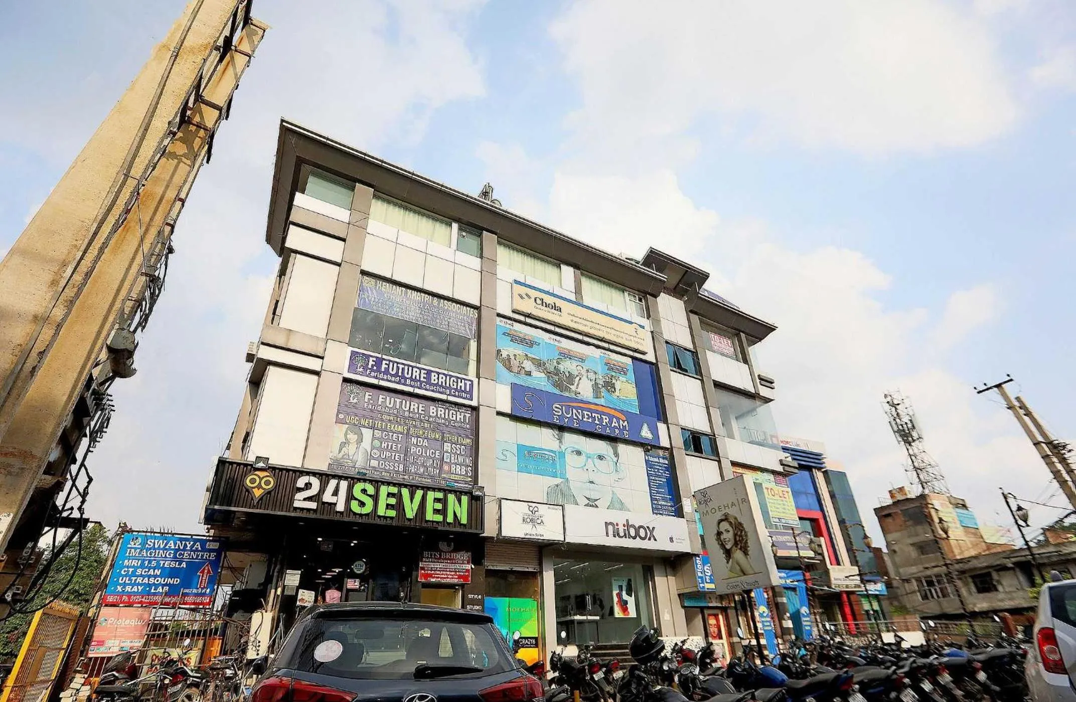 Facade/entrance in Hotel O City Residency