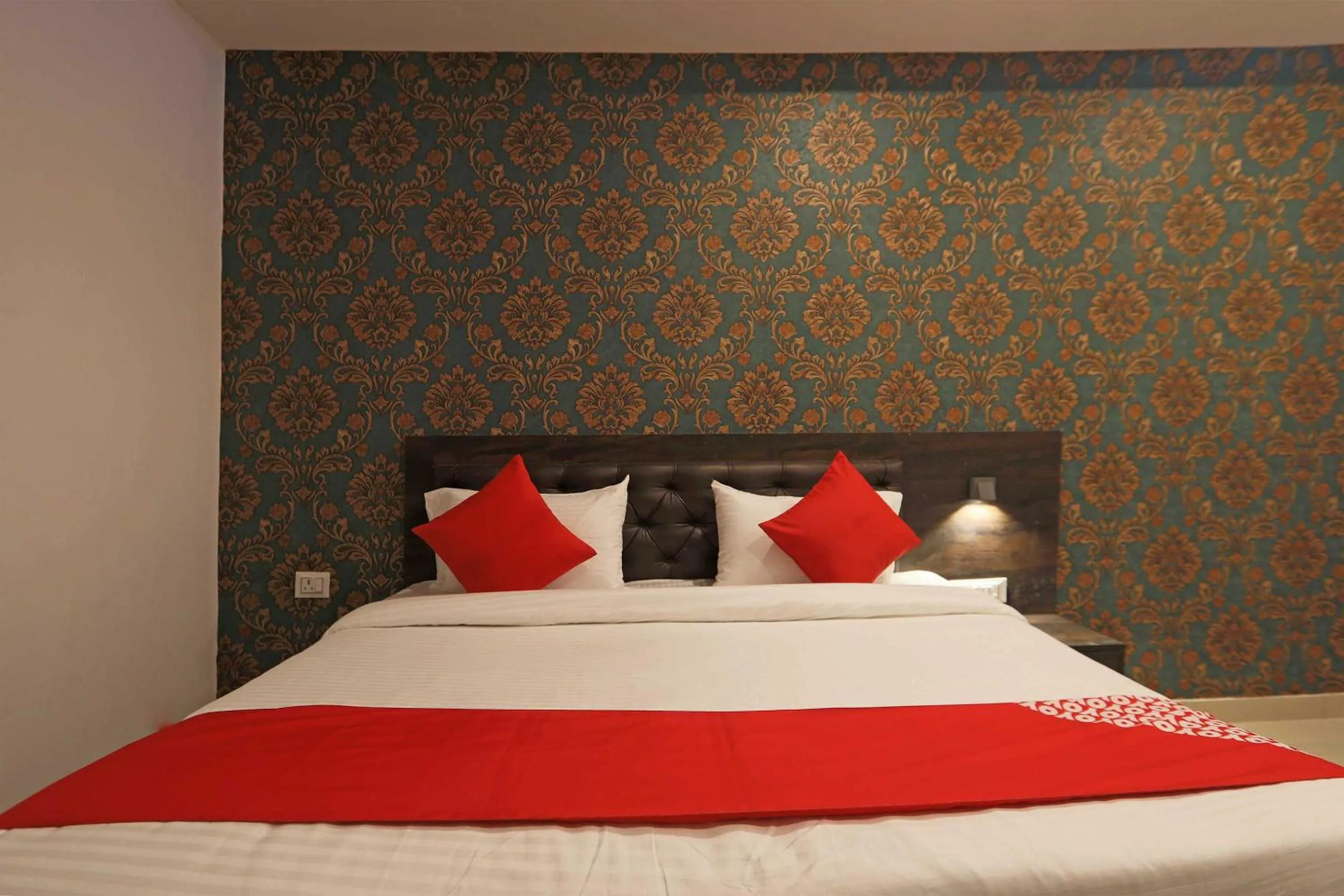 Bedroom in Hotel O City Residency
