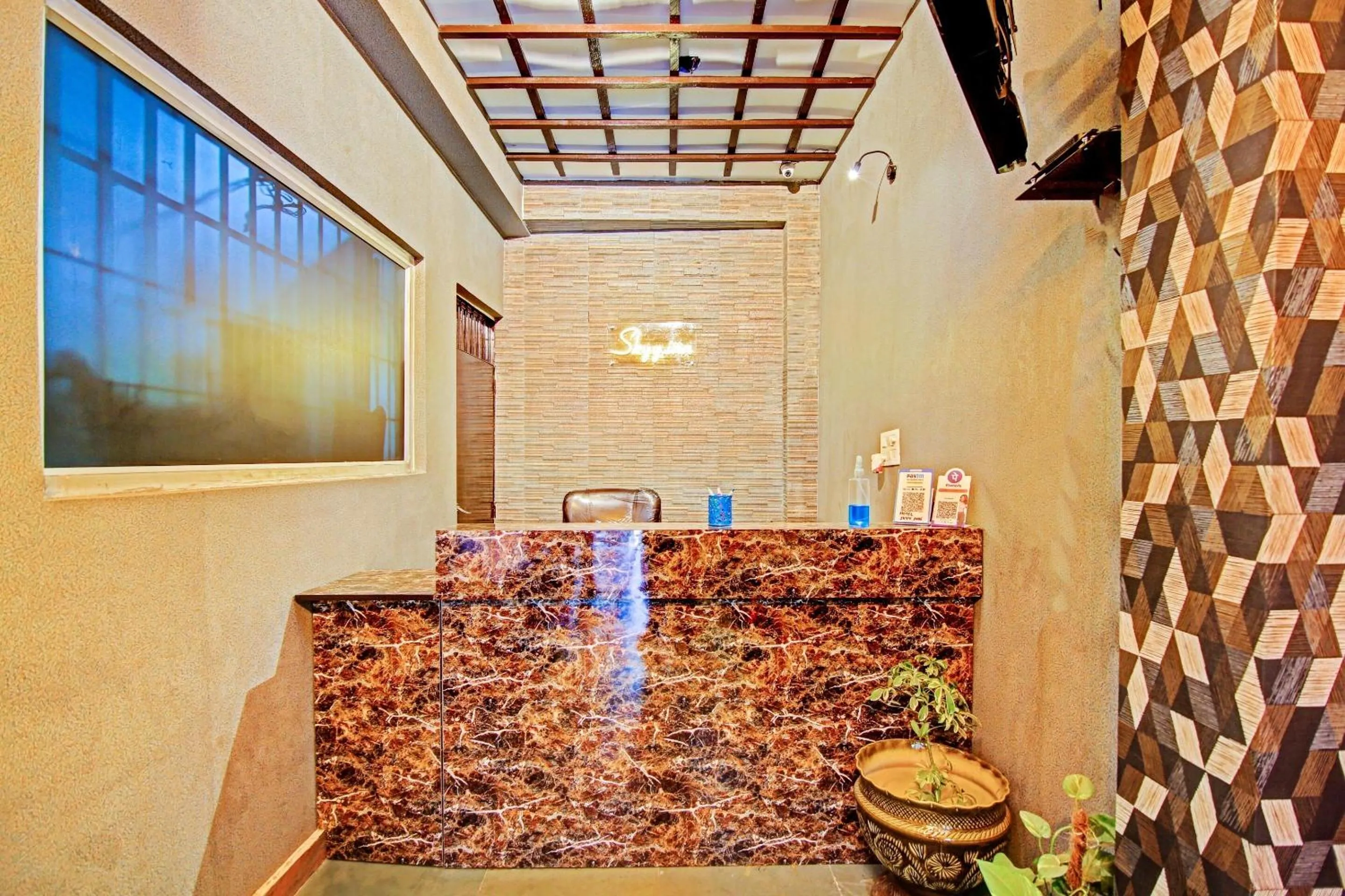 Lobby or reception in Super Hotel O SKY INN