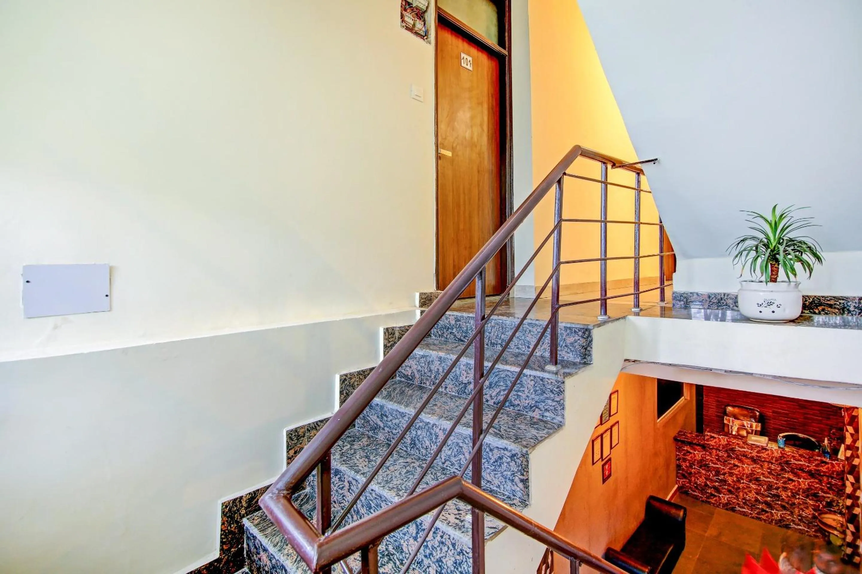 Lobby or reception in Hotel O SKY INN