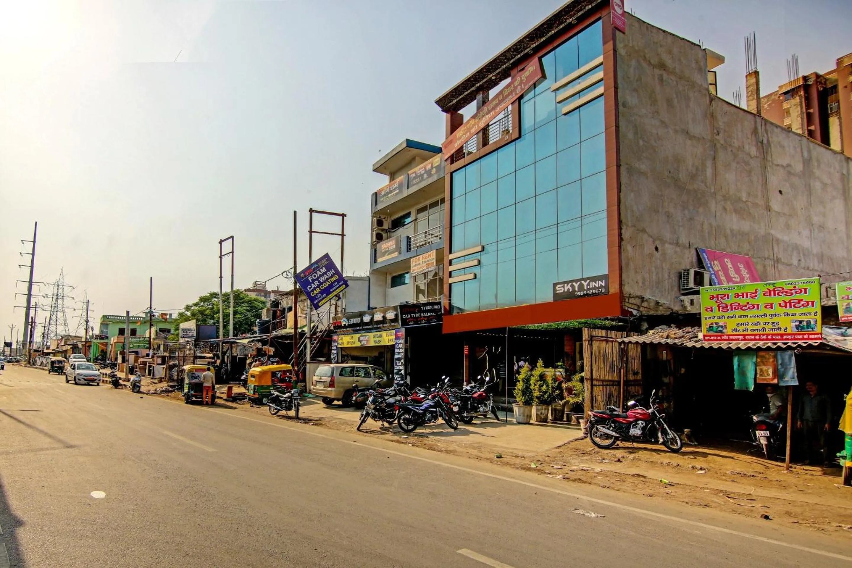 Facade/entrance in Super Hotel O SKY INN