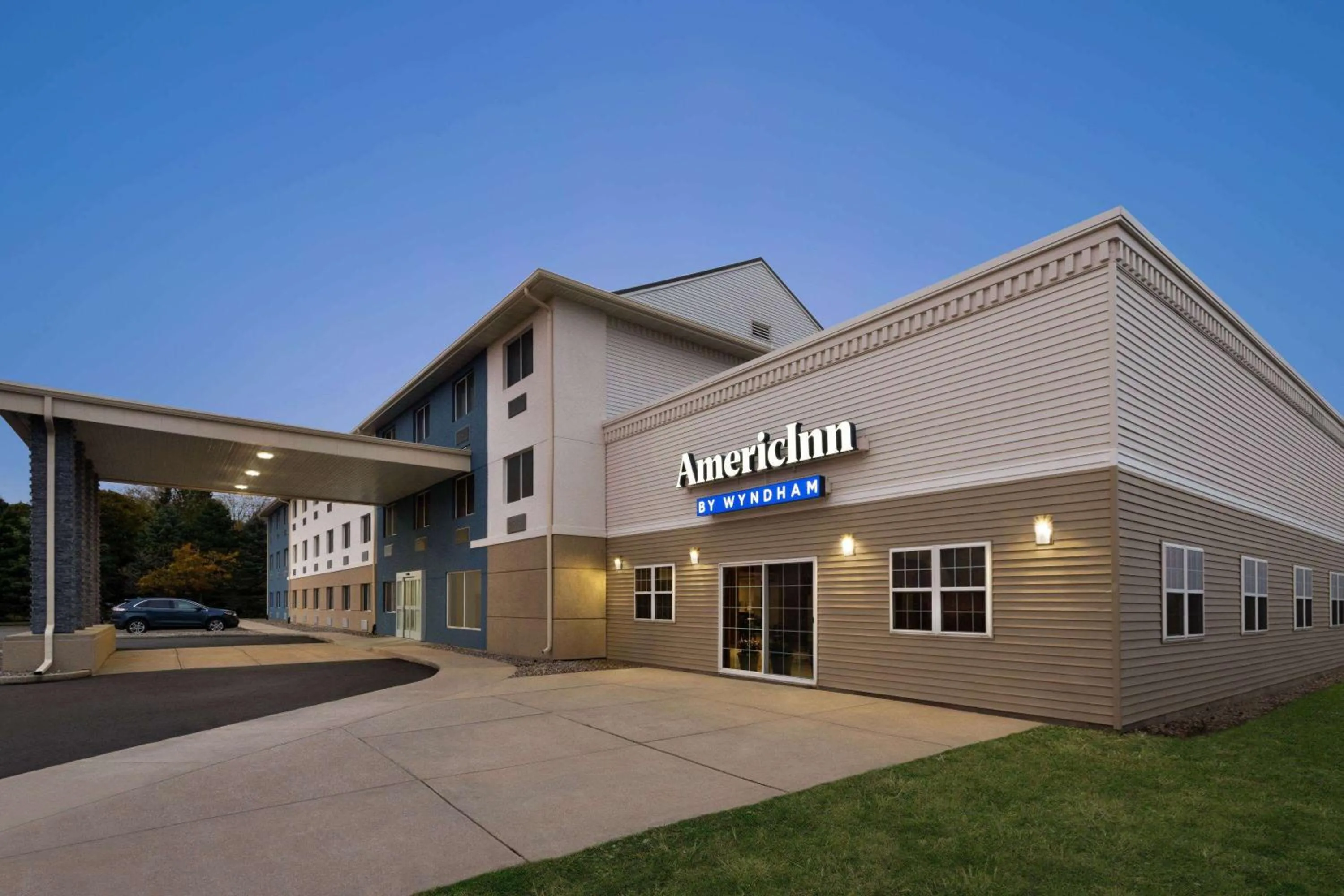 Property building in AmericInn by Wyndham Dodgeville