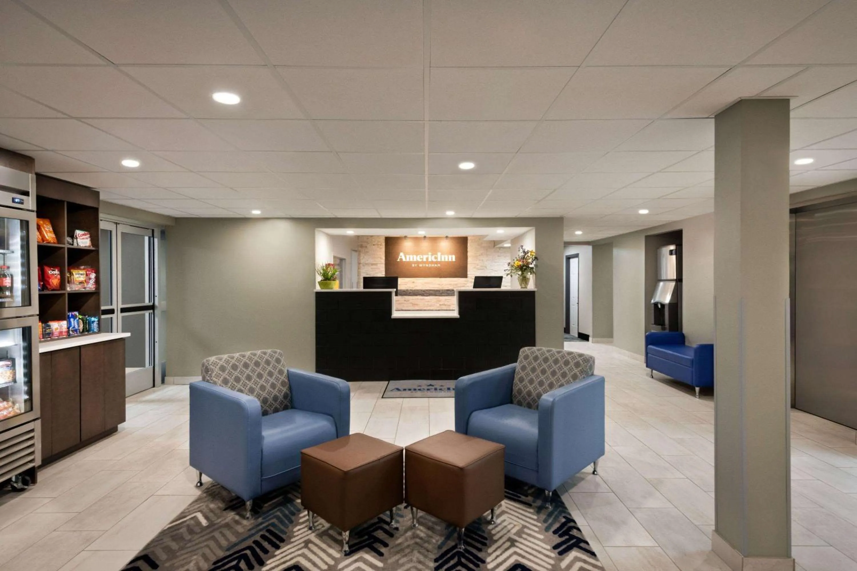 Lobby or reception in AmericInn by Wyndham Dodgeville
