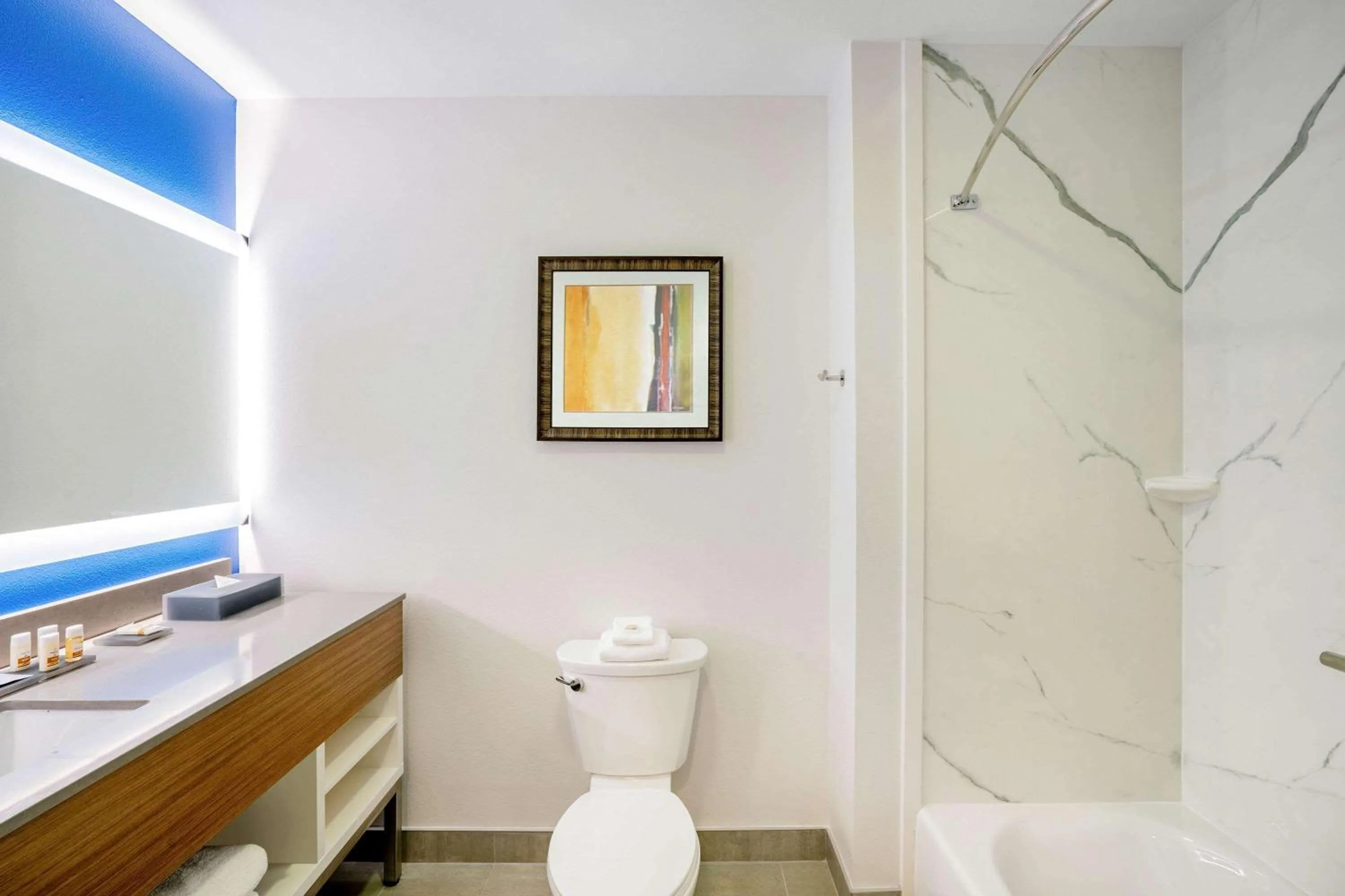 Bathroom in La Quinta Inn & Suites Katy-Mills by Wyndham Katy