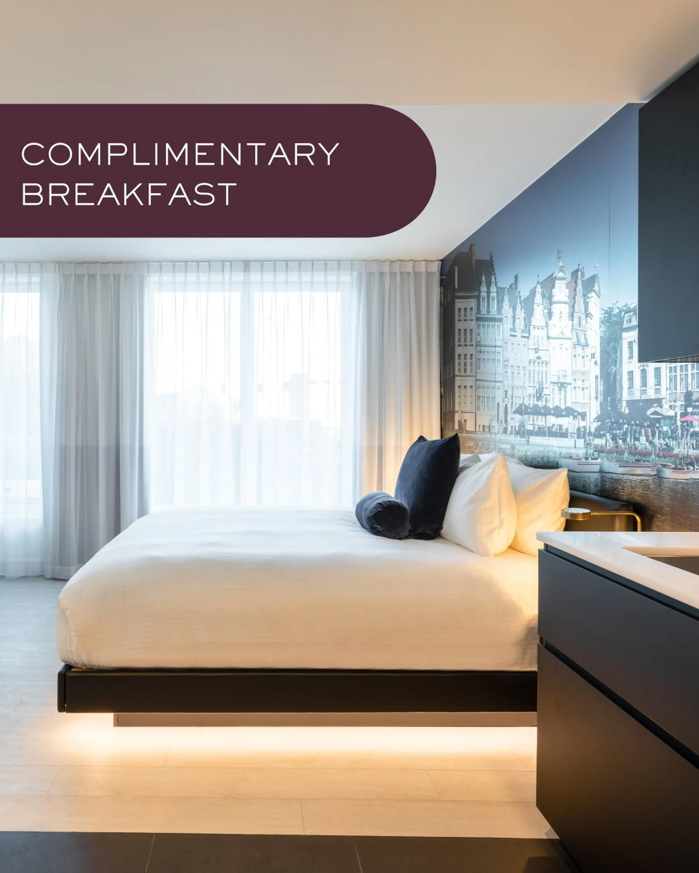 Bed in Residence Inn by Marriott Ghent