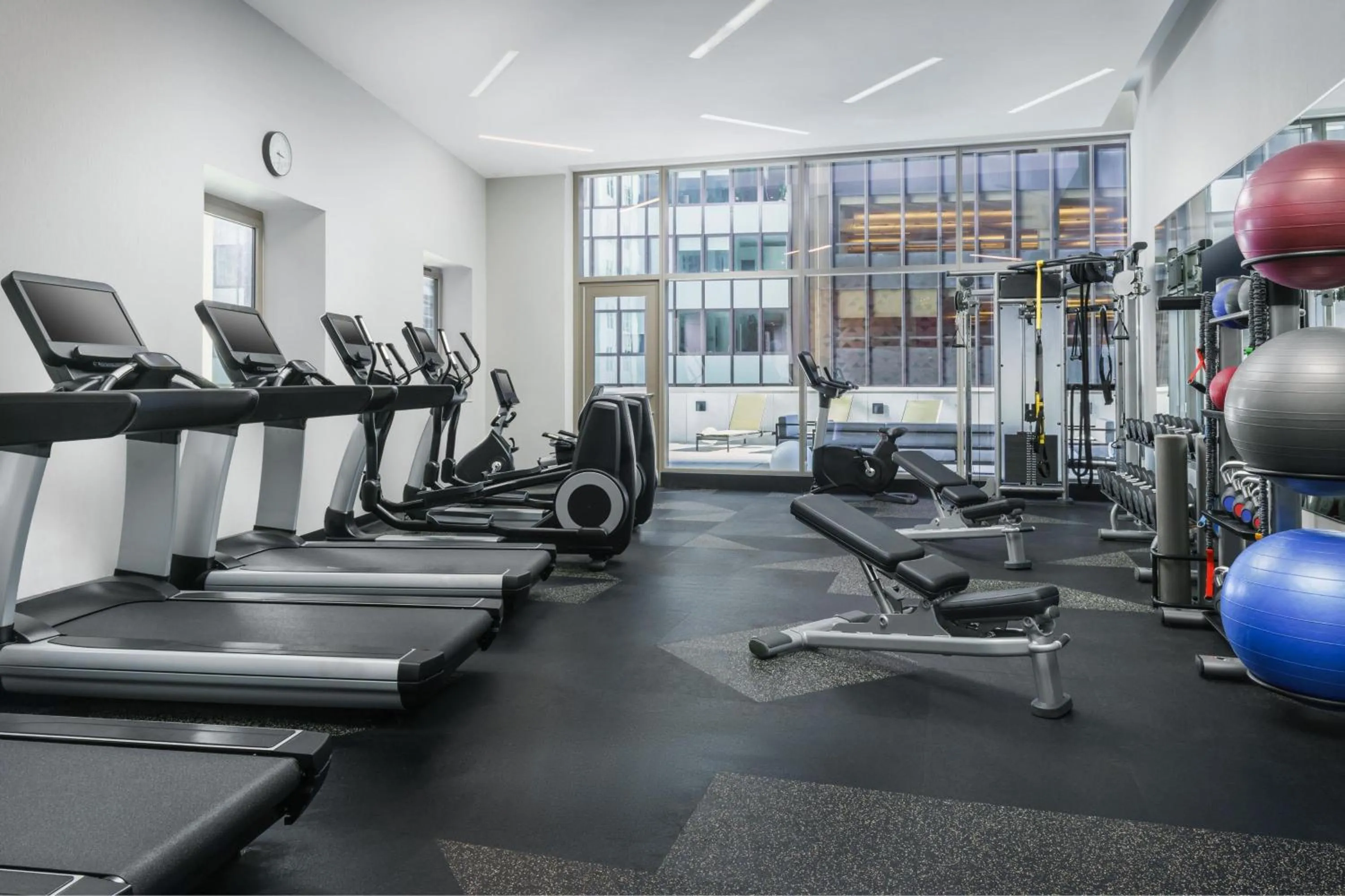 Fitness centre/facilities in Residence Inn New York Downtown Manhattan/Financial District