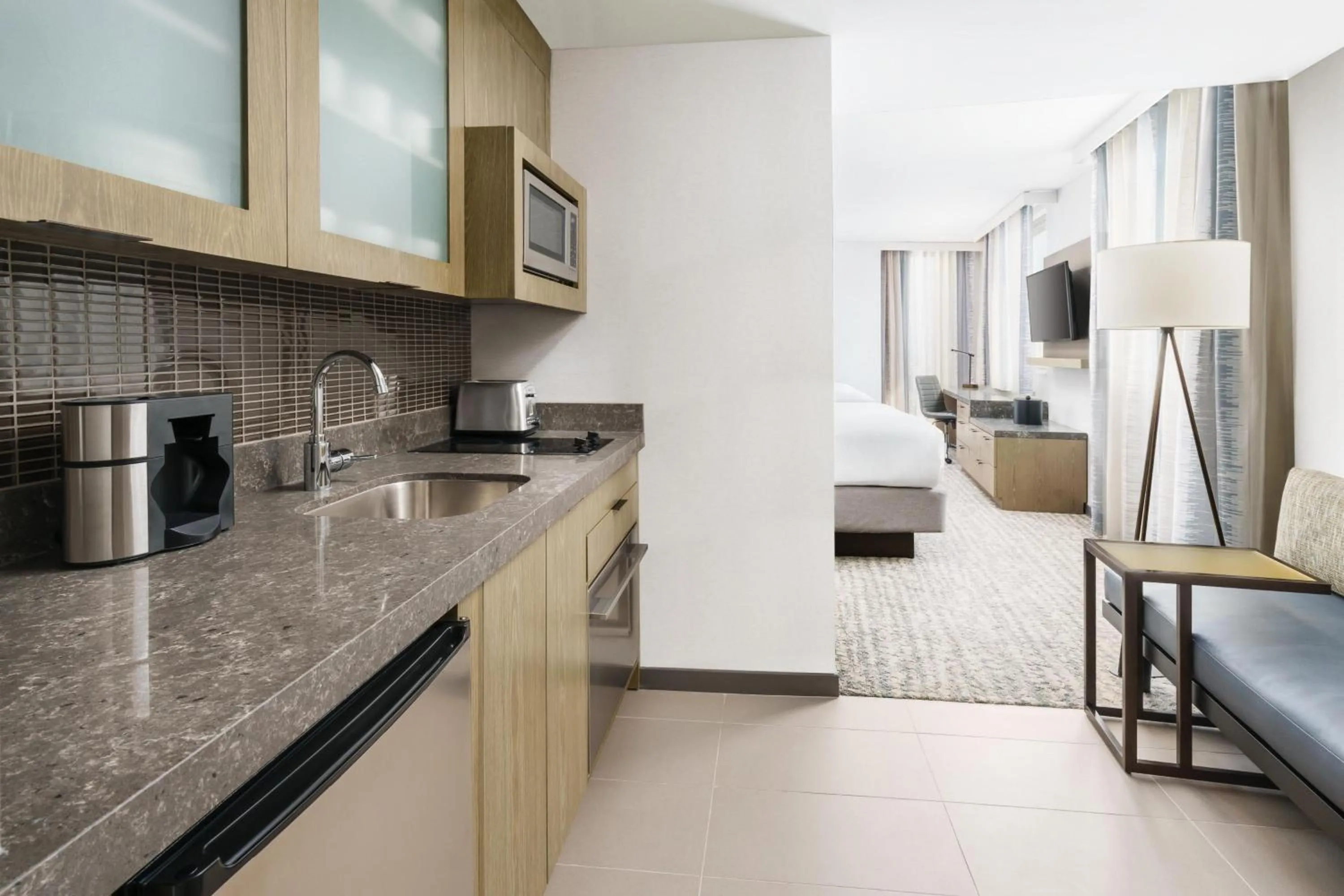 Kitchen or kitchenette in Residence Inn New York Downtown Manhattan/Financial District