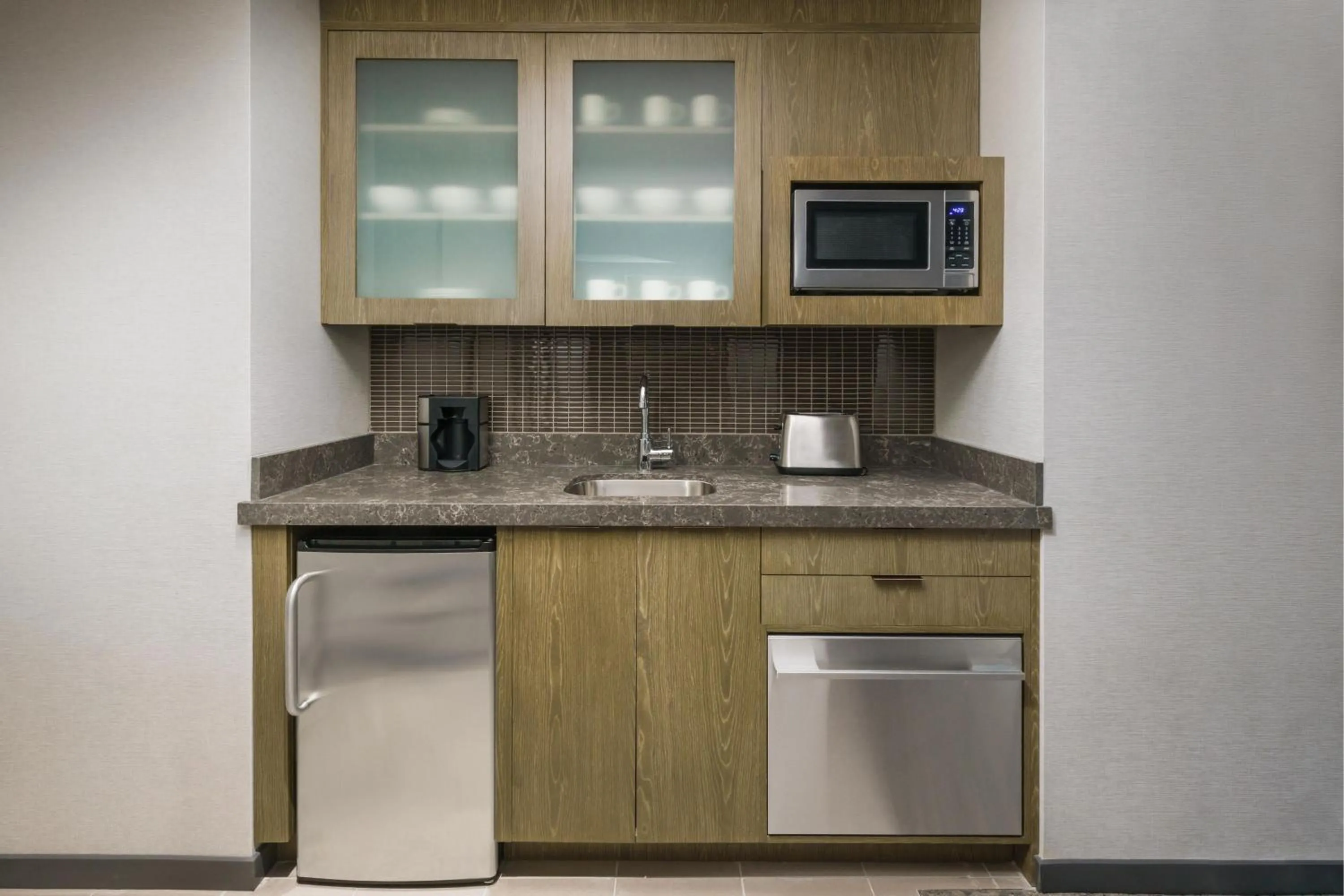 Kitchen or kitchenette in Residence Inn New York Downtown Manhattan/Financial District