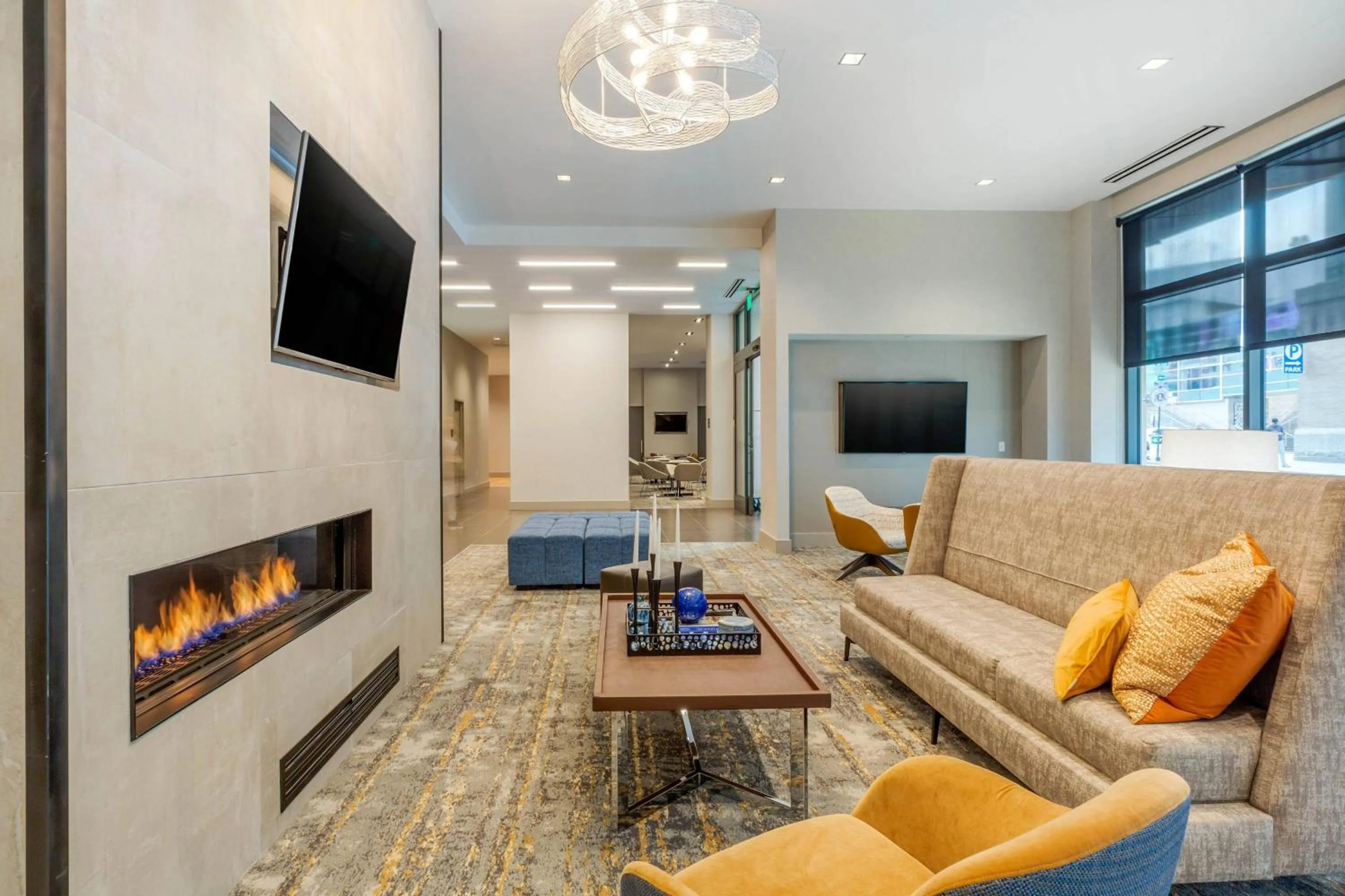 Lobby or reception in Residence Inn Providence Downtown