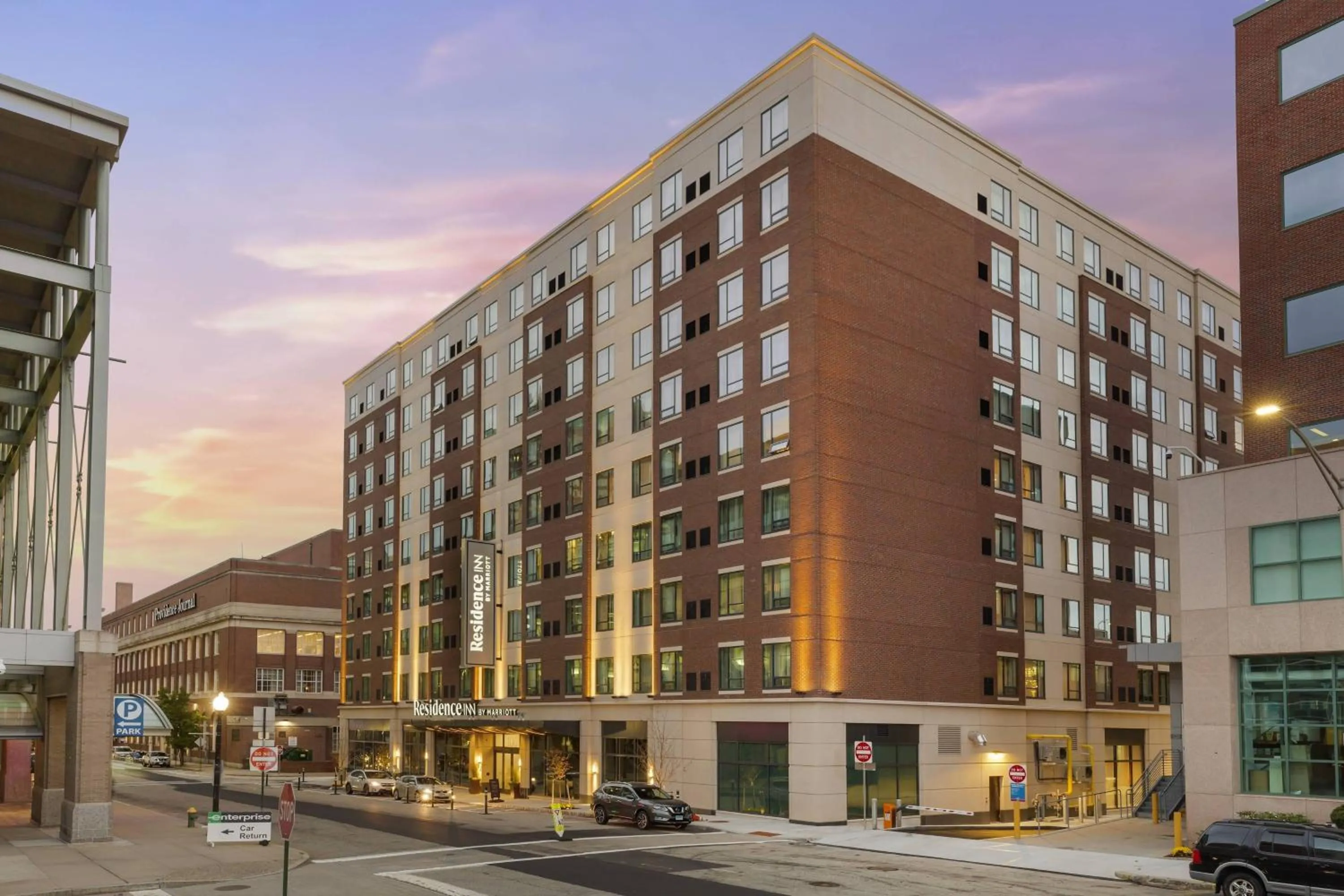 Property building in Residence Inn Providence Downtown