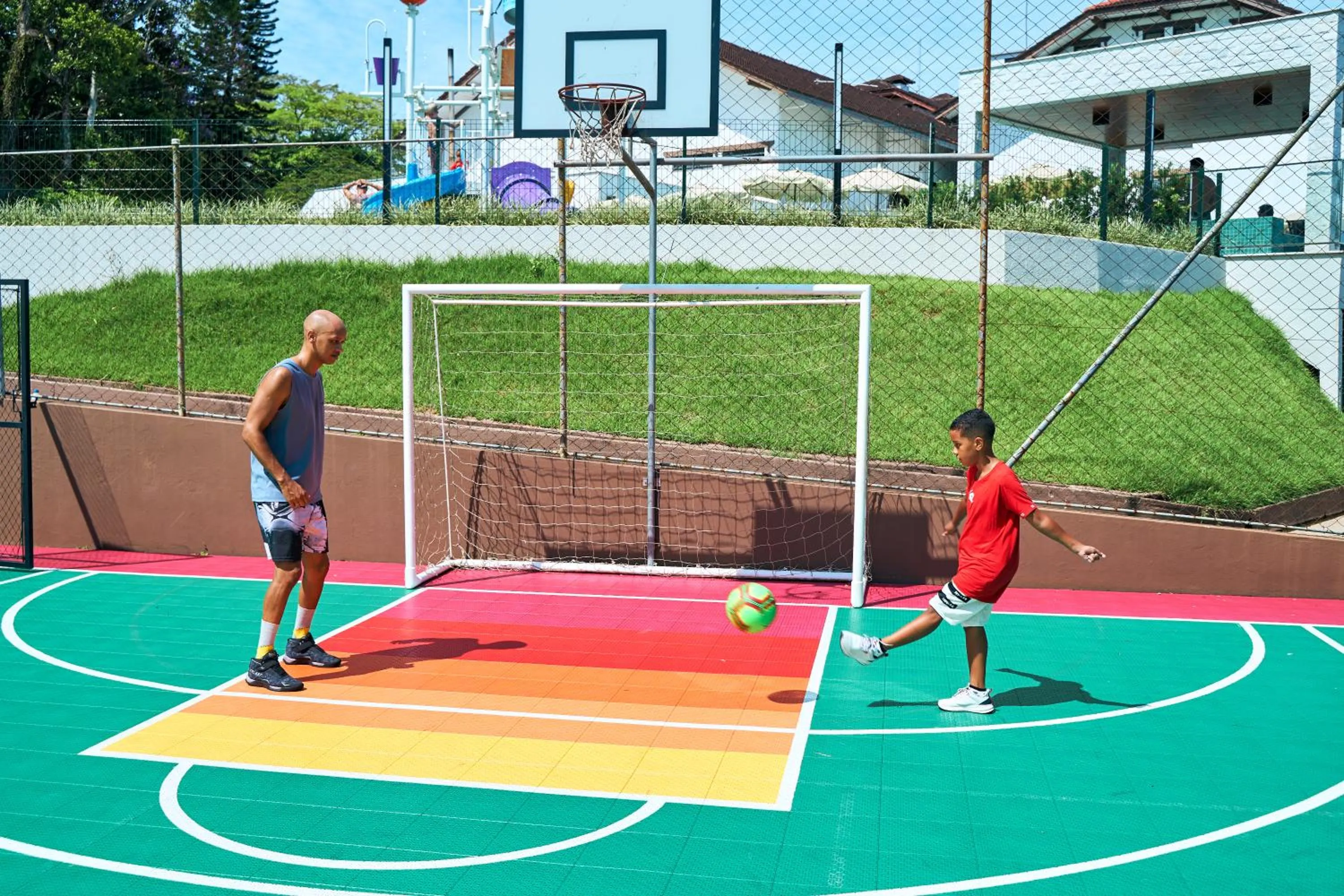 Children play ground in Monthez Hotel & Eventos