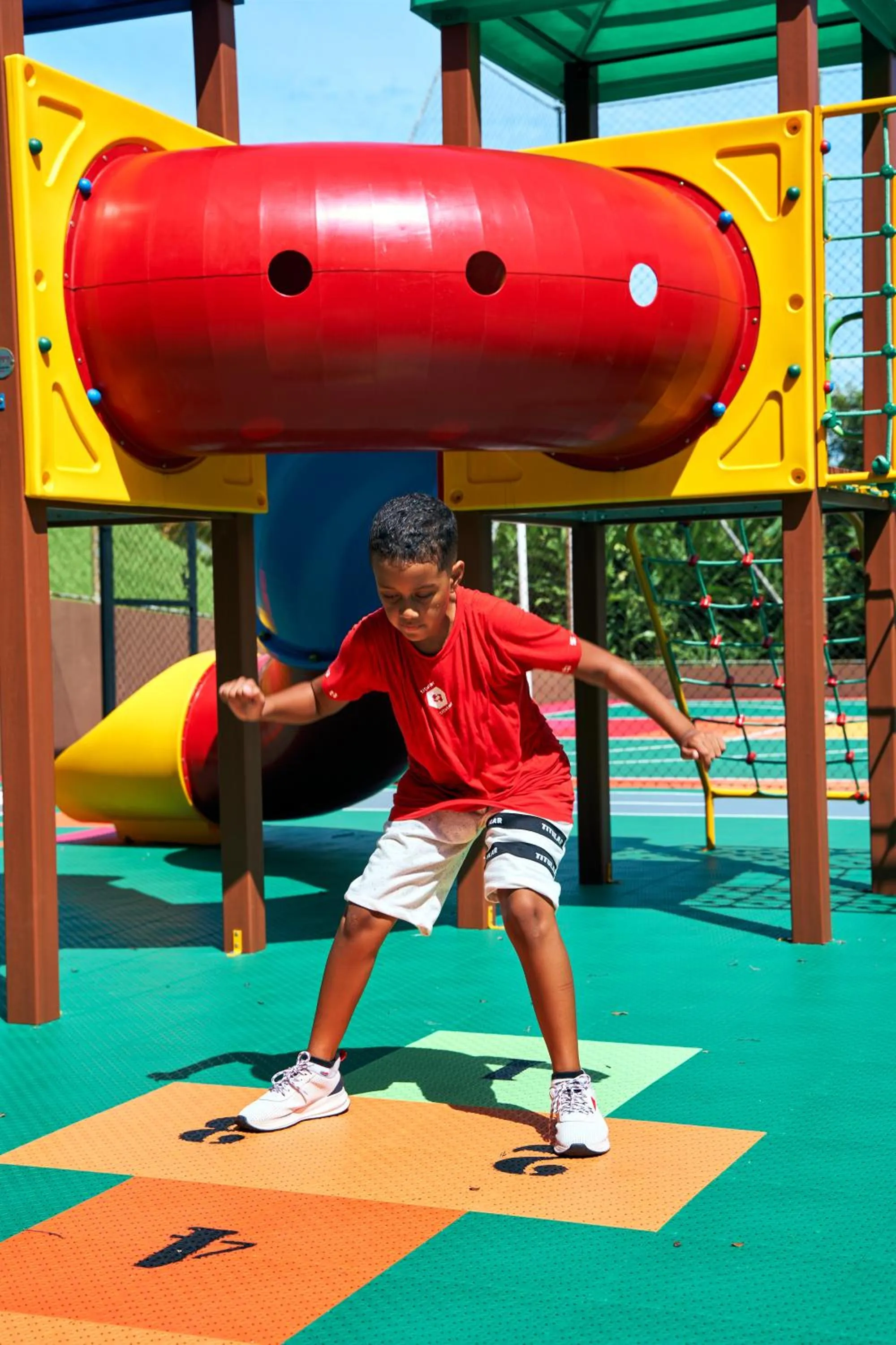 Children play ground in Monthez Hotel & Eventos