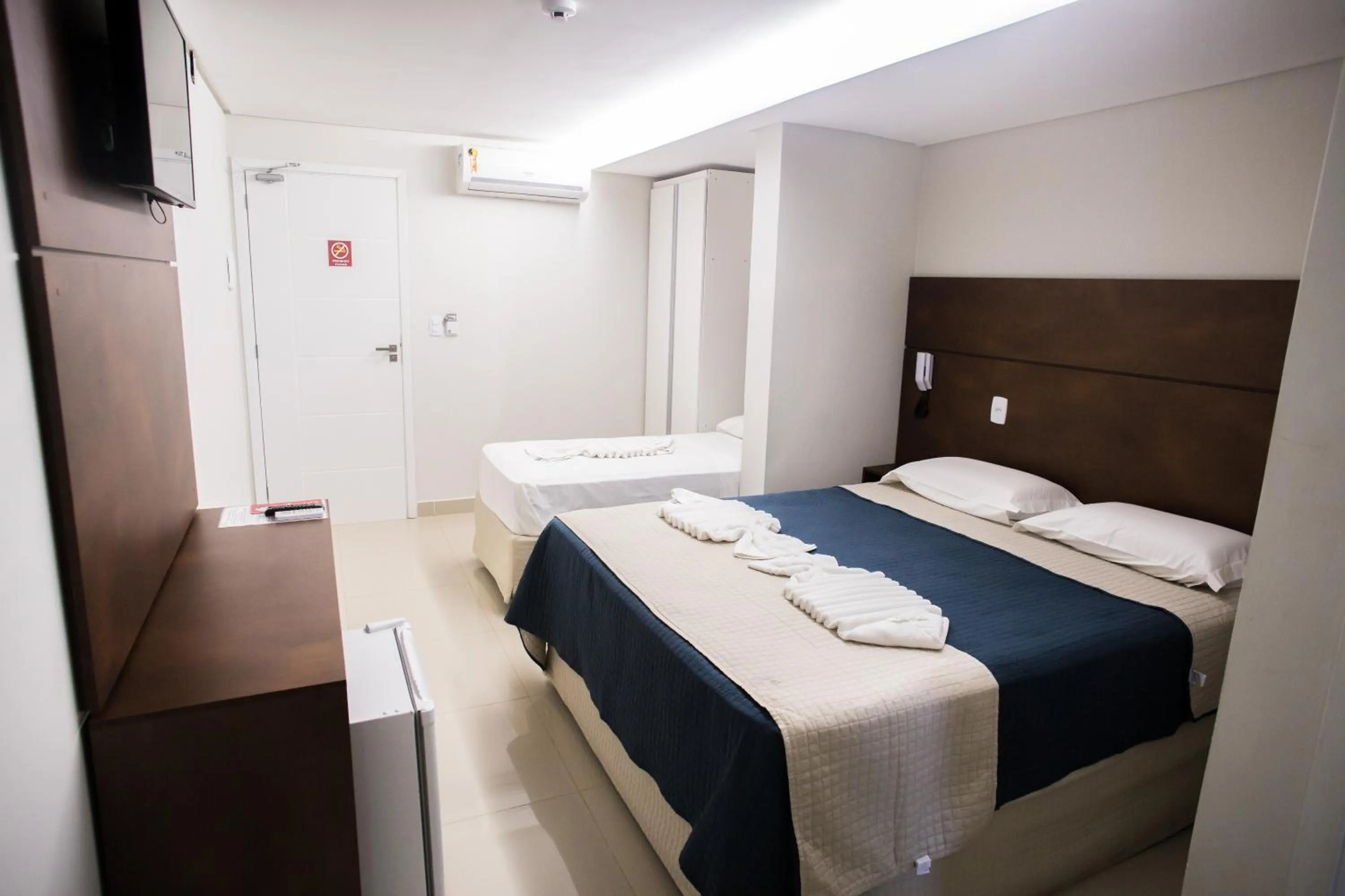 Bed in Pousada Orla dos Corais