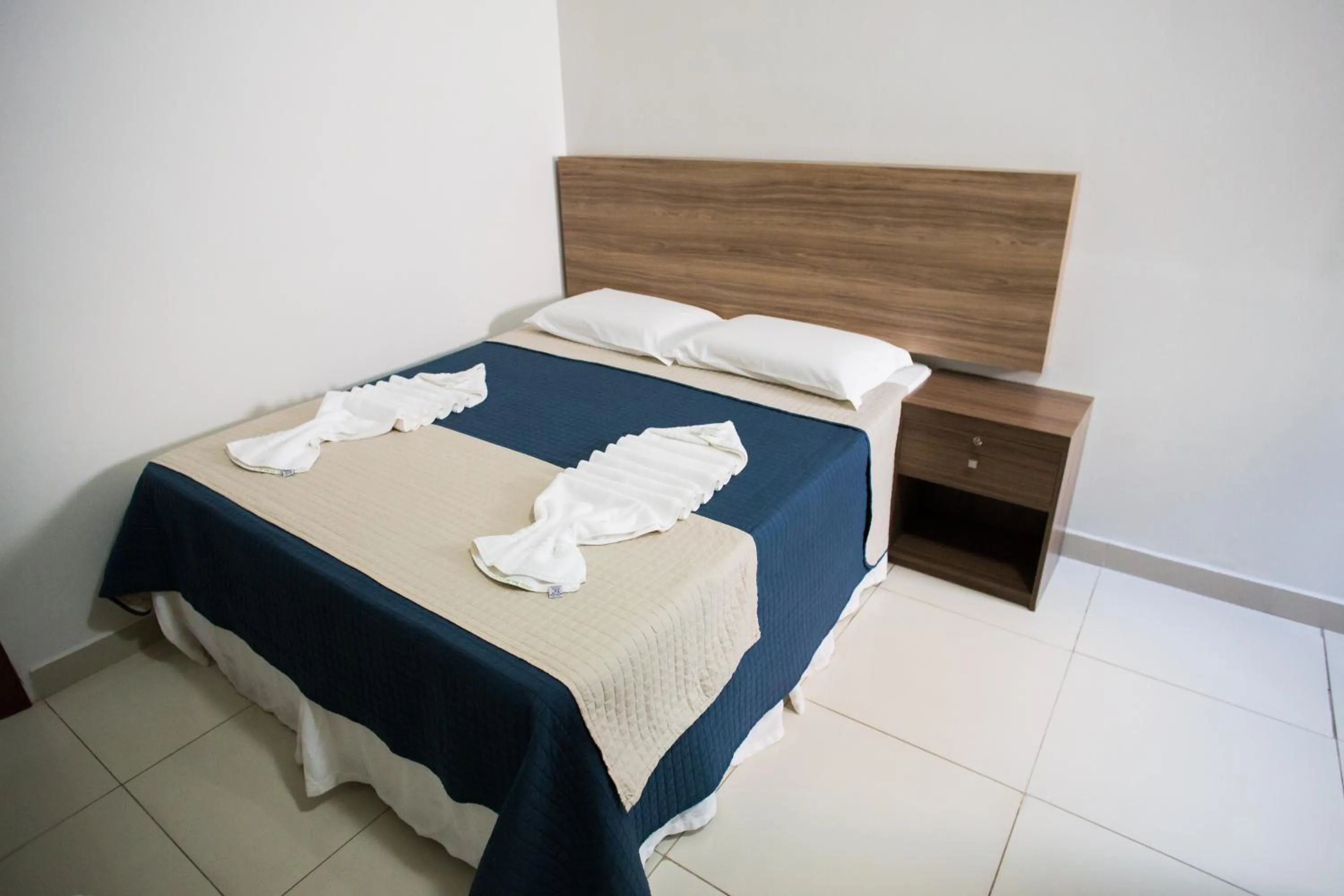 Bed in Pousada Orla dos Corais