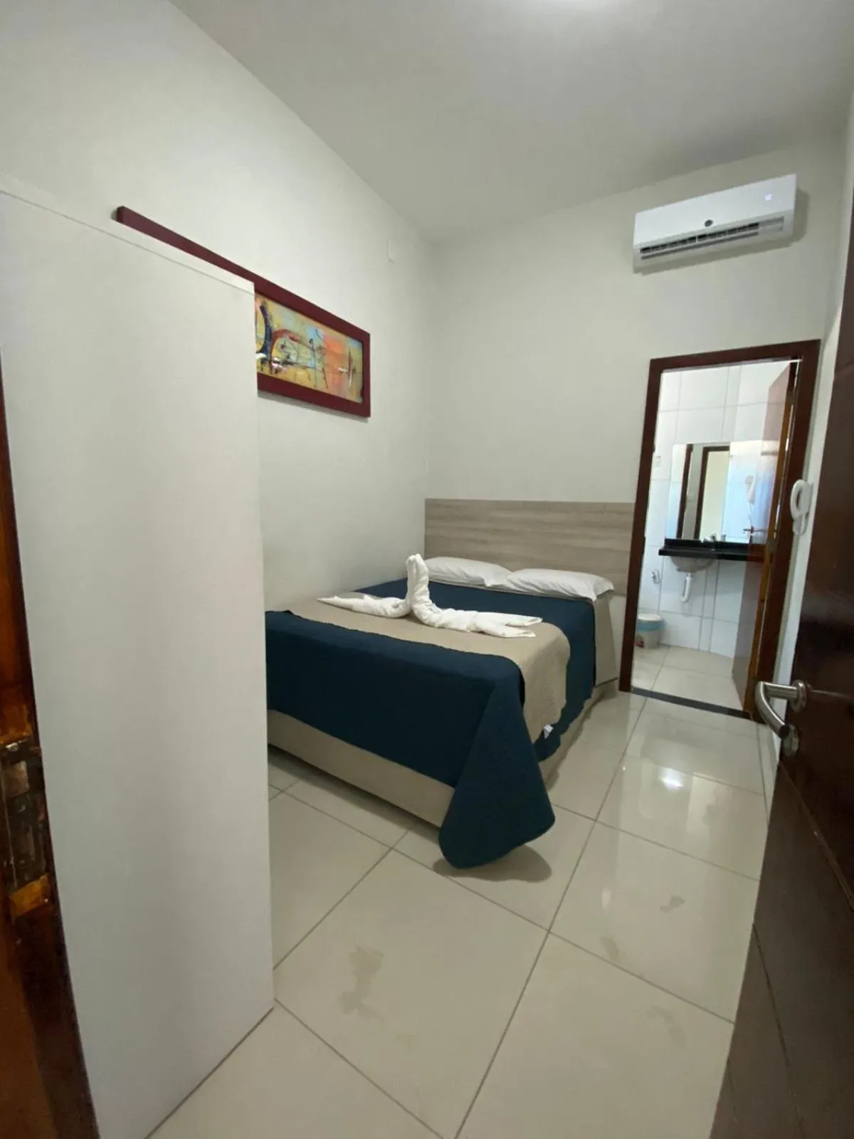 Bed in Pousada Orla dos Corais