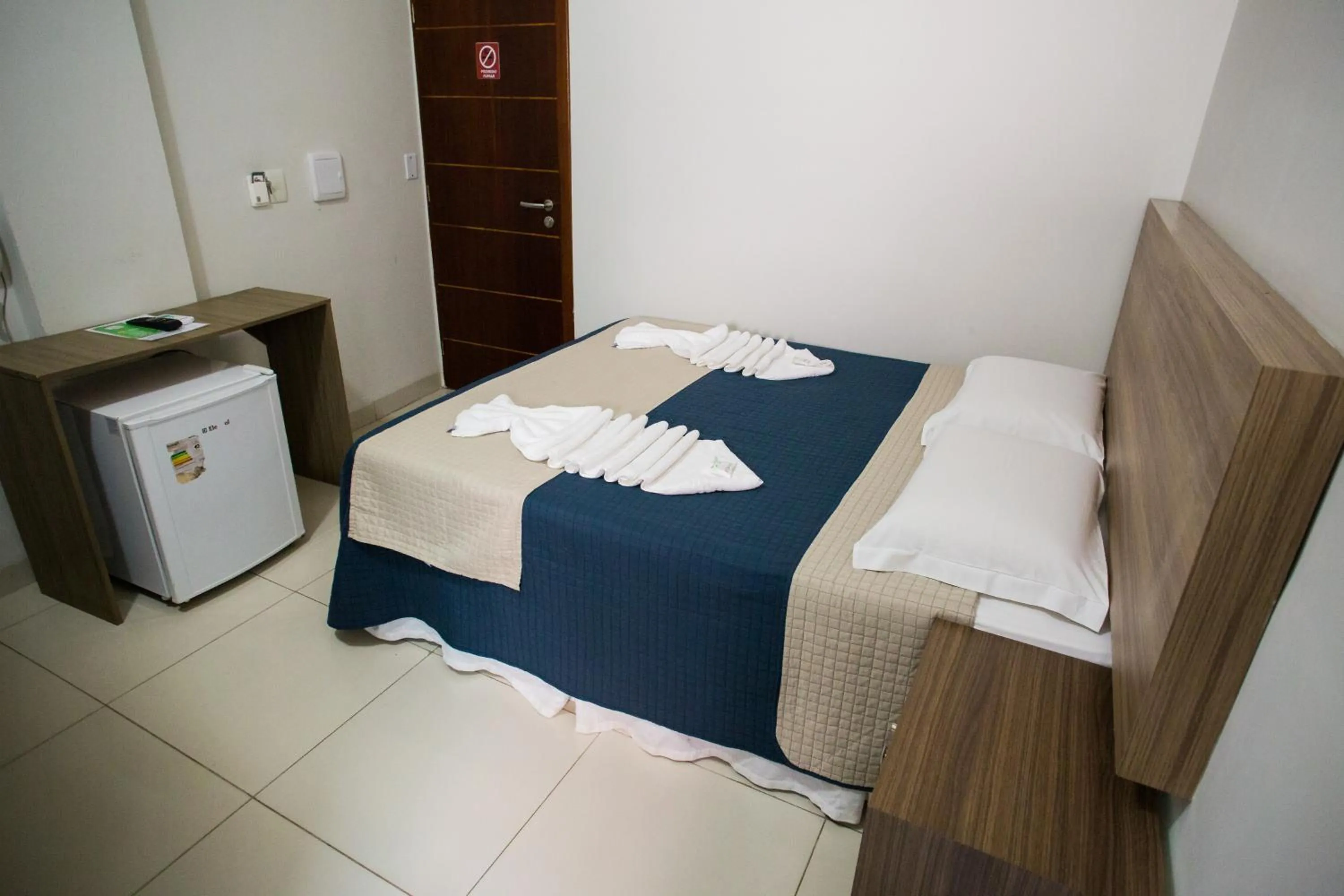 Bed in Pousada Orla dos Corais