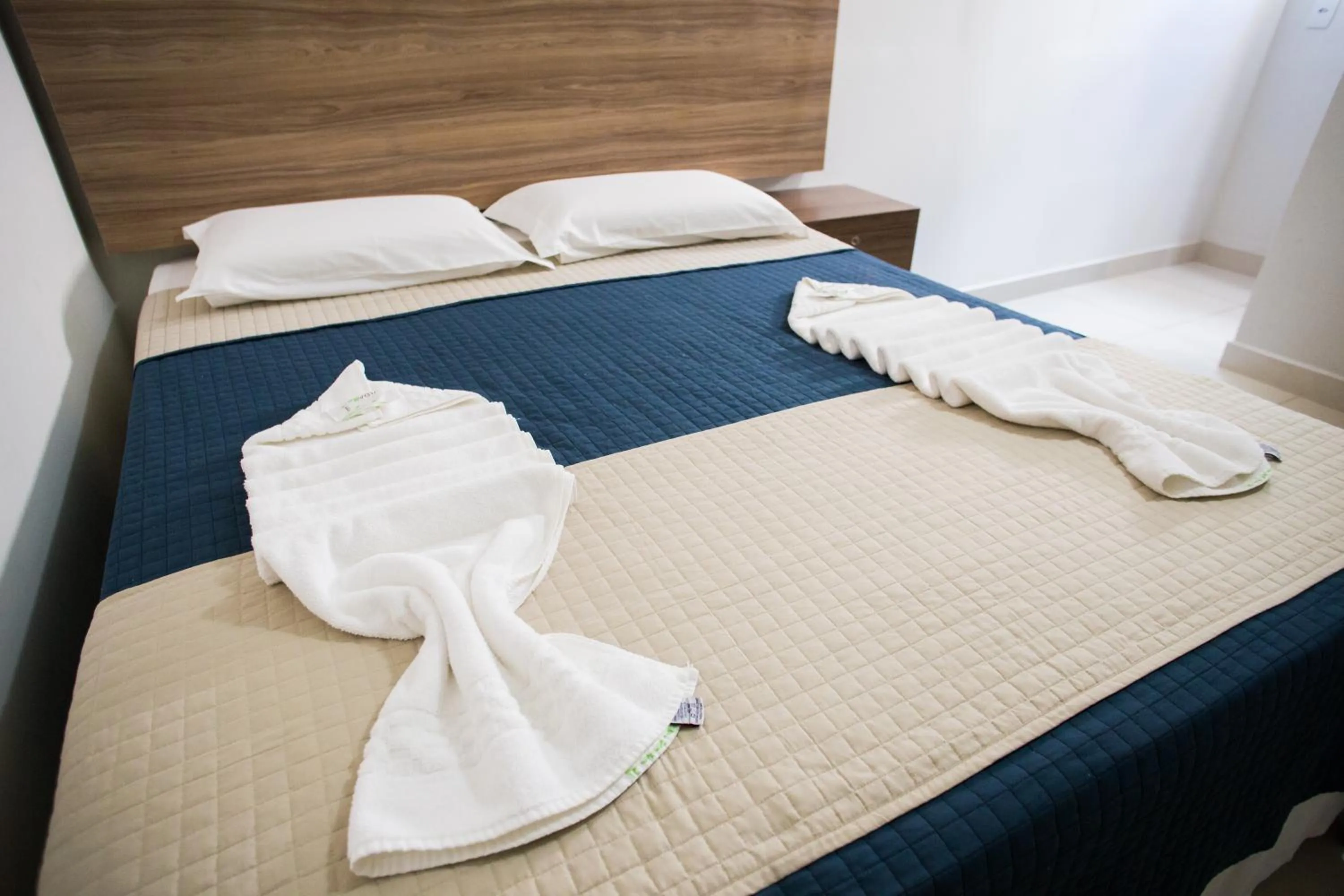 Bed in Pousada Orla dos Corais