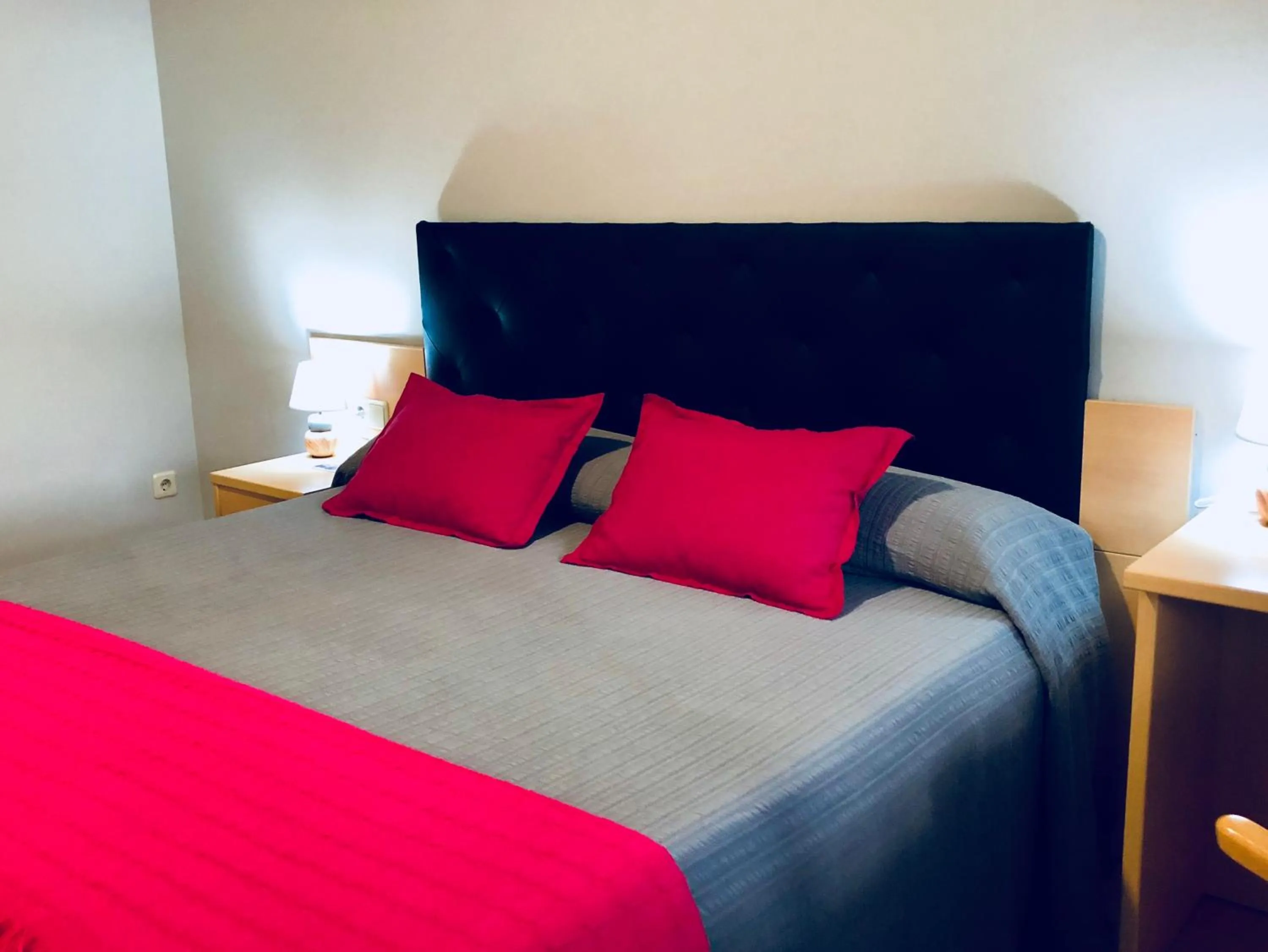 Bed in Hotel Viñas 17