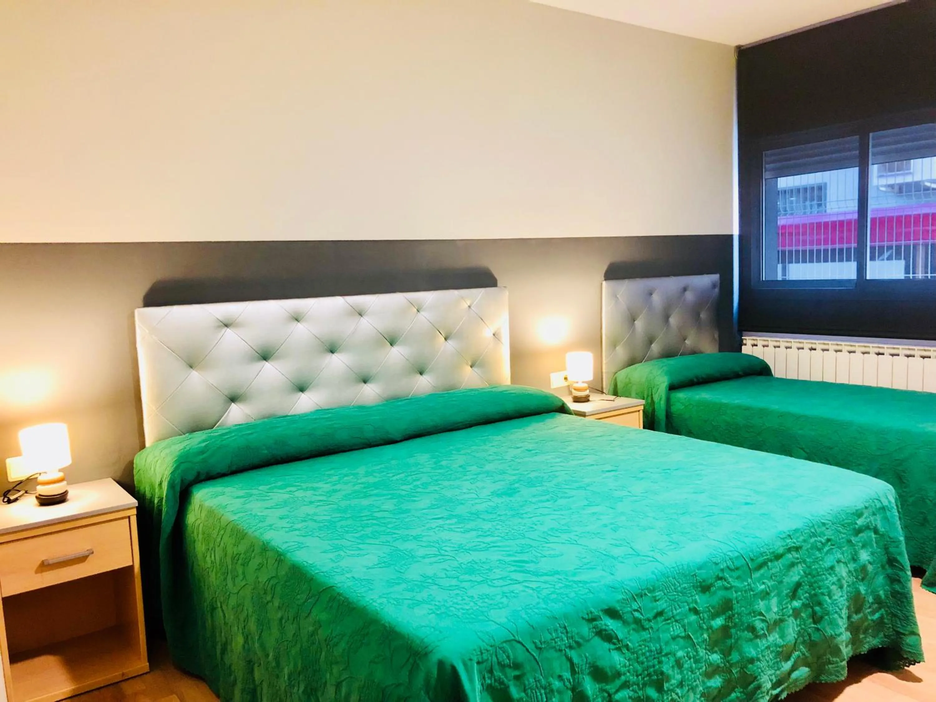 Bed in Hotel Viñas 17