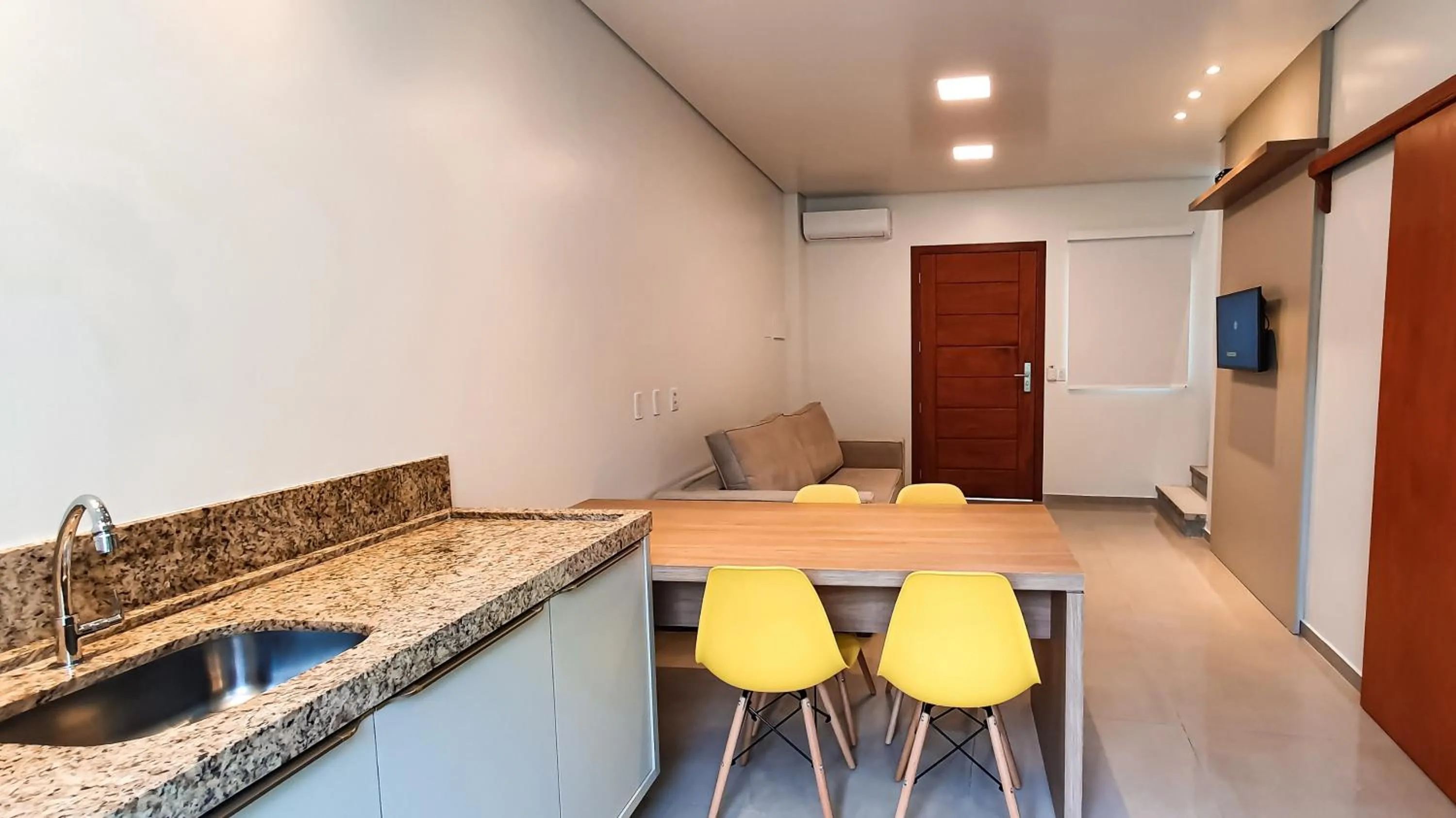 Dining area in Hotel Brasil