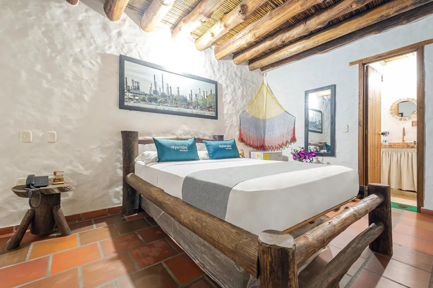 Bed in Ayenda Boutique Macaregua Girón