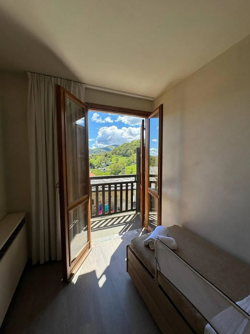 Natural landscape, Bed in Hotel Miramonti Family & SPA