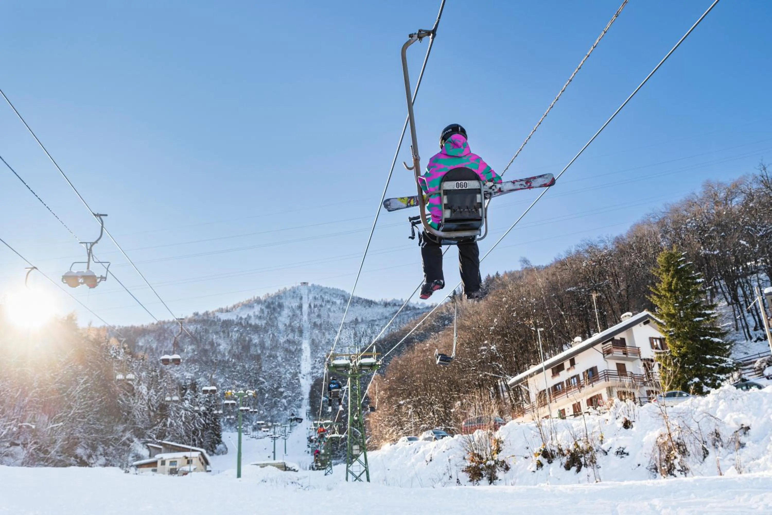 Skiing in Hotel Miramonti Family & SPA