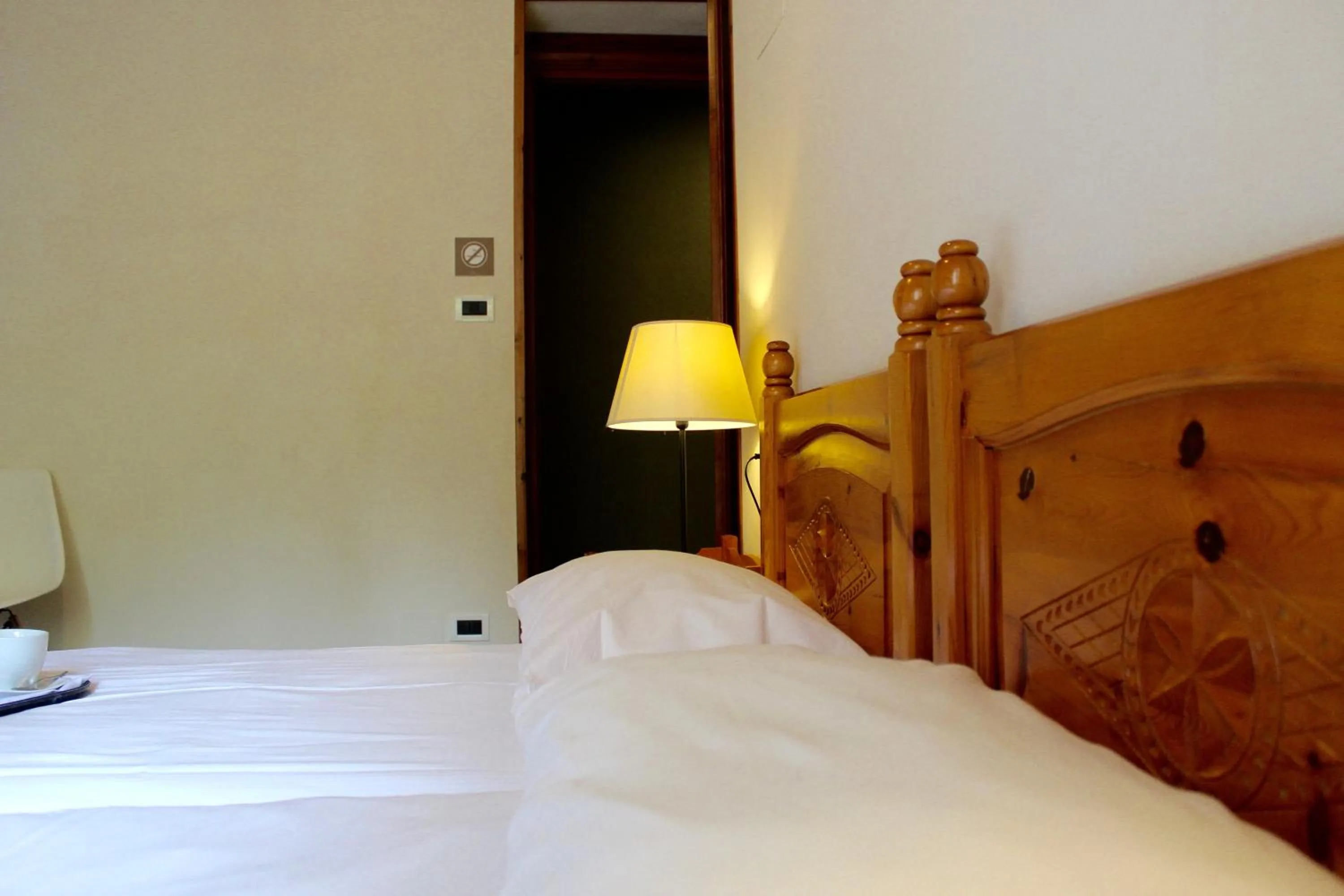 Bed in Hotel Miramonti Family & SPA