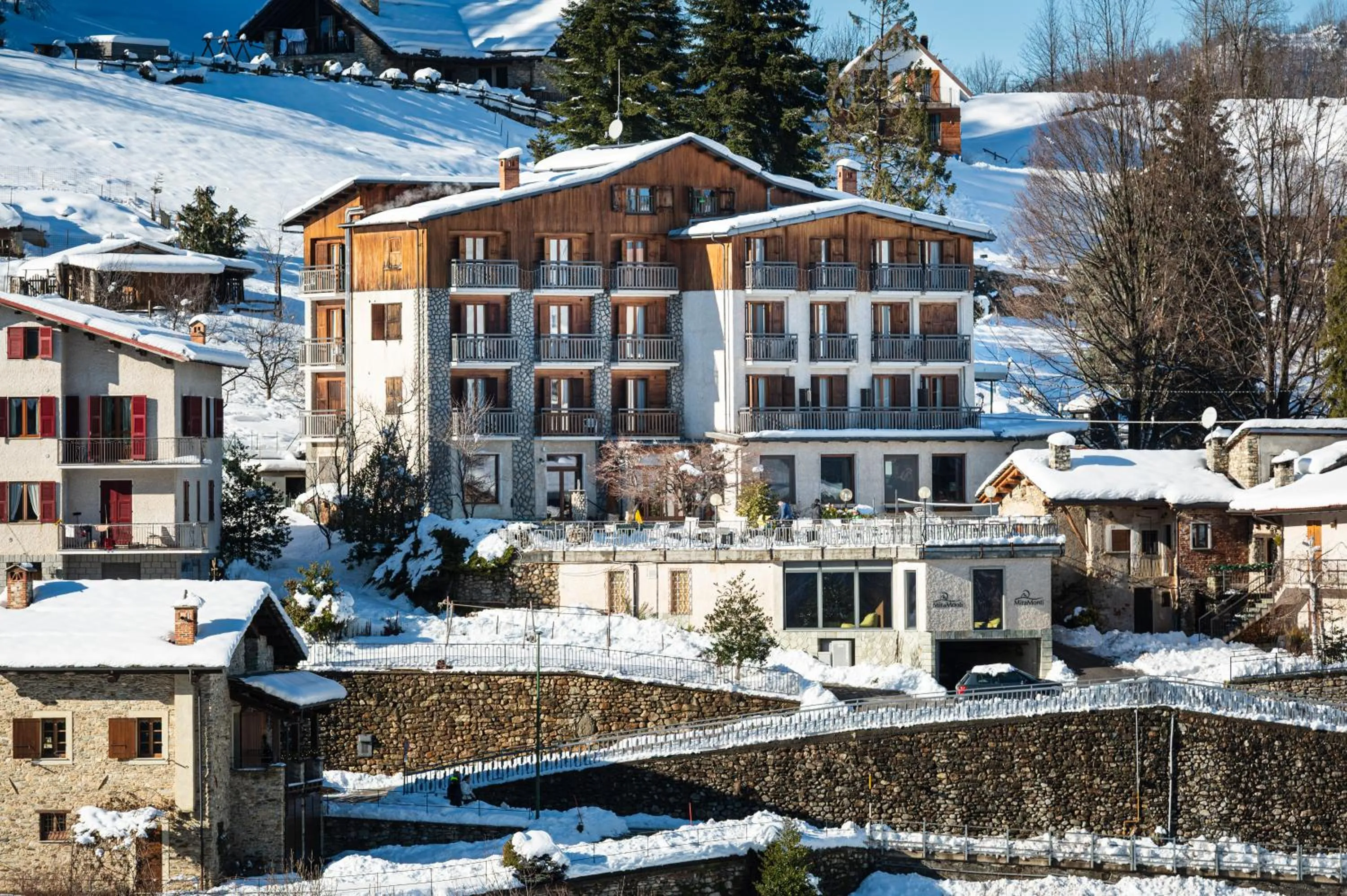 Property building in Hotel Miramonti Family & SPA