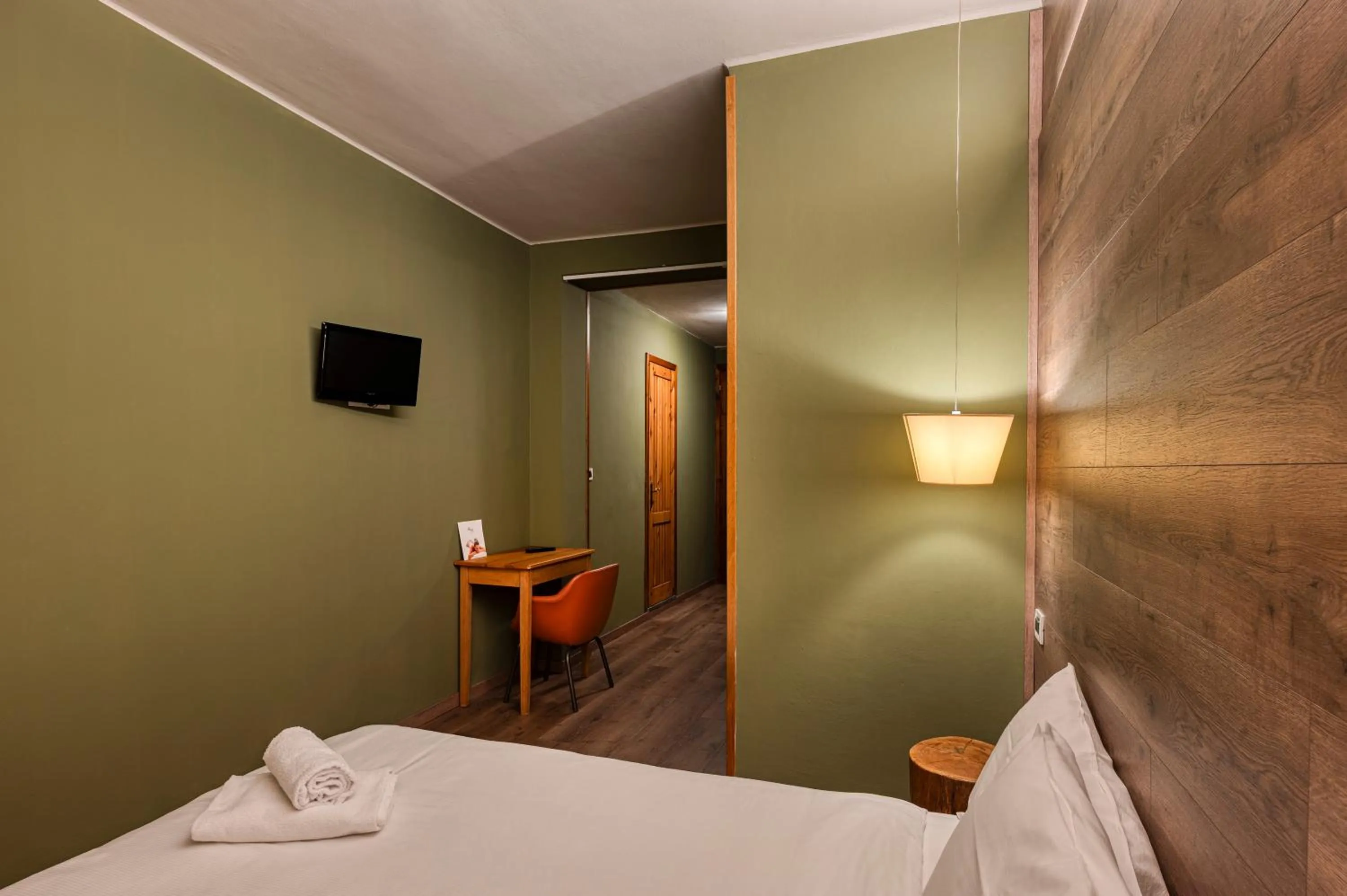 Bed in Hotel Miramonti Family & SPA