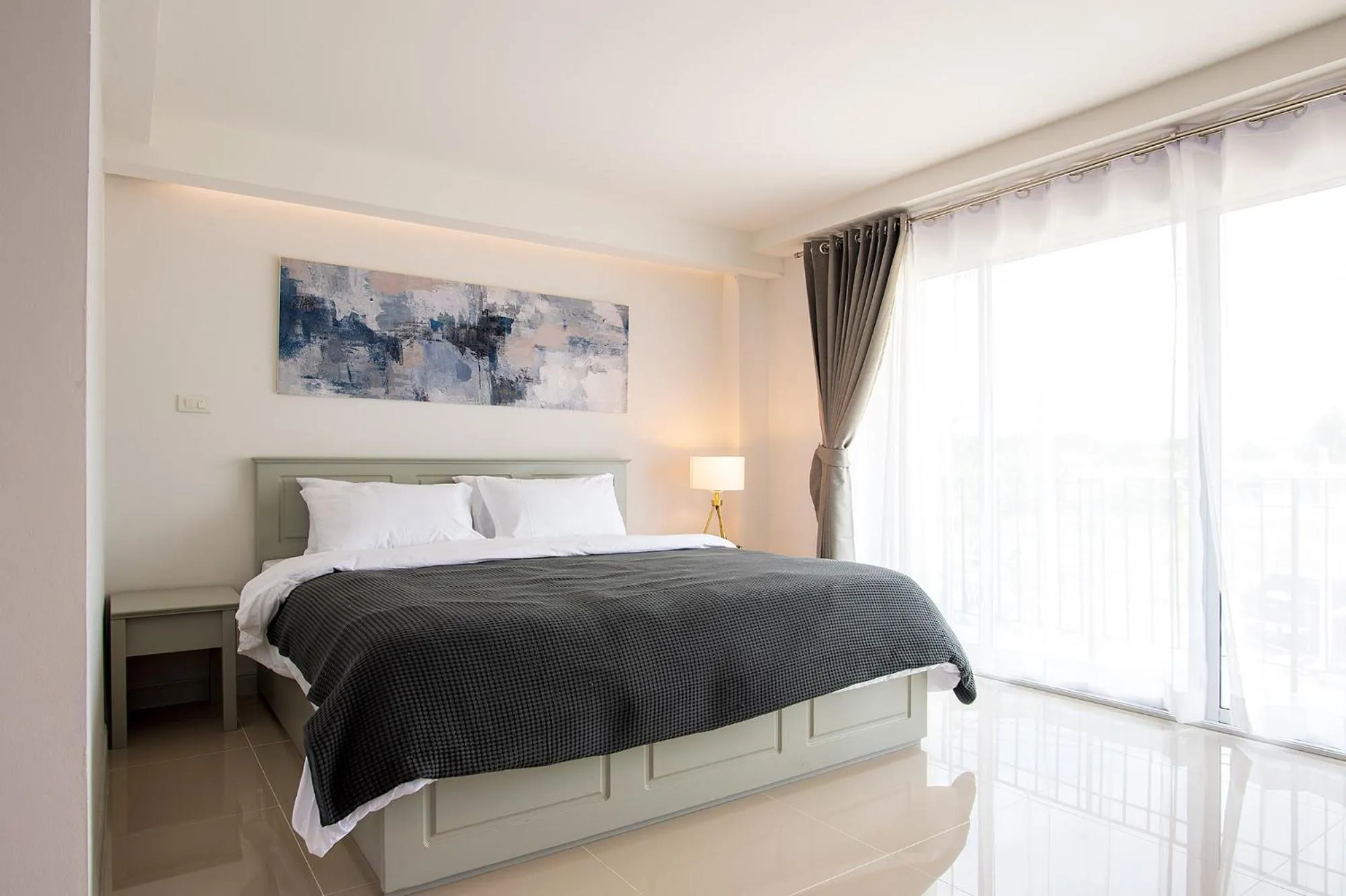 Bed in Tonkla Boutique Hotel