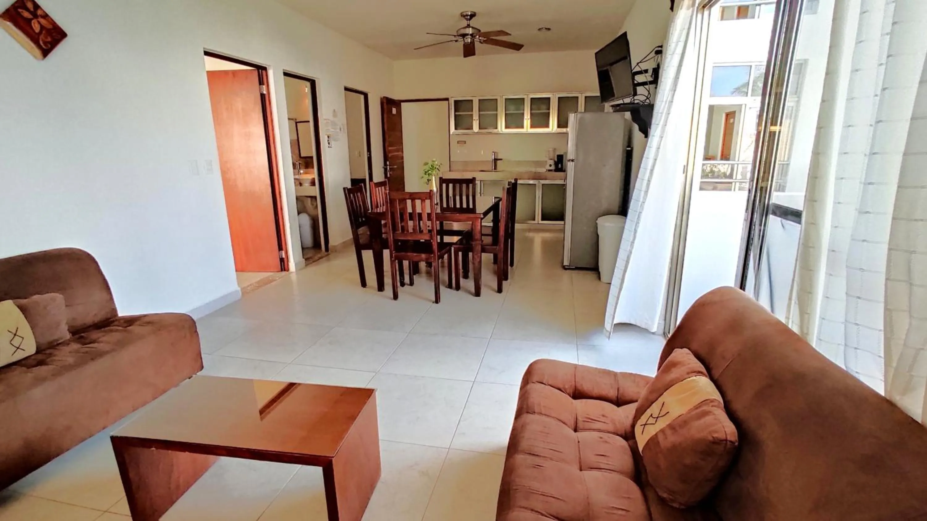 Living room in Arrecifes Suites