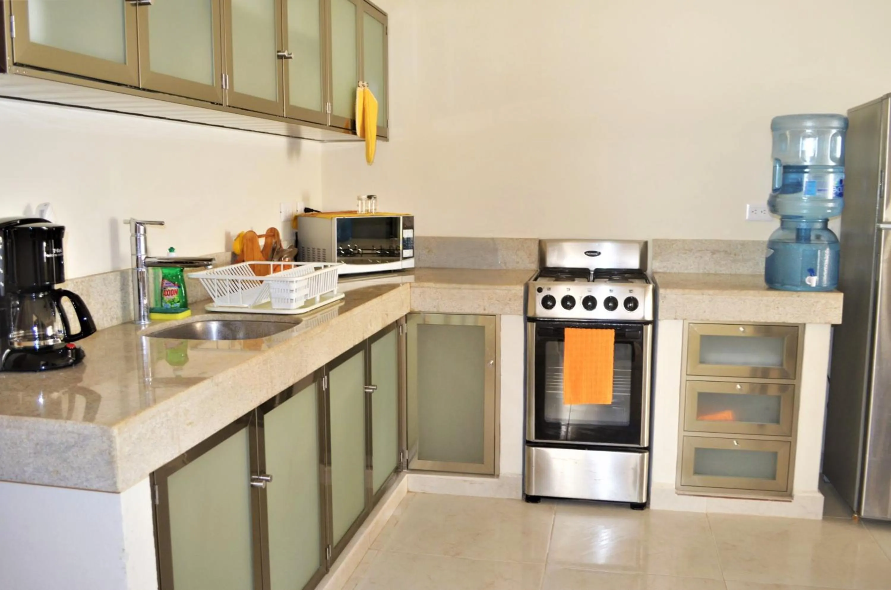 Kitchen or kitchenette in Arrecifes Suites