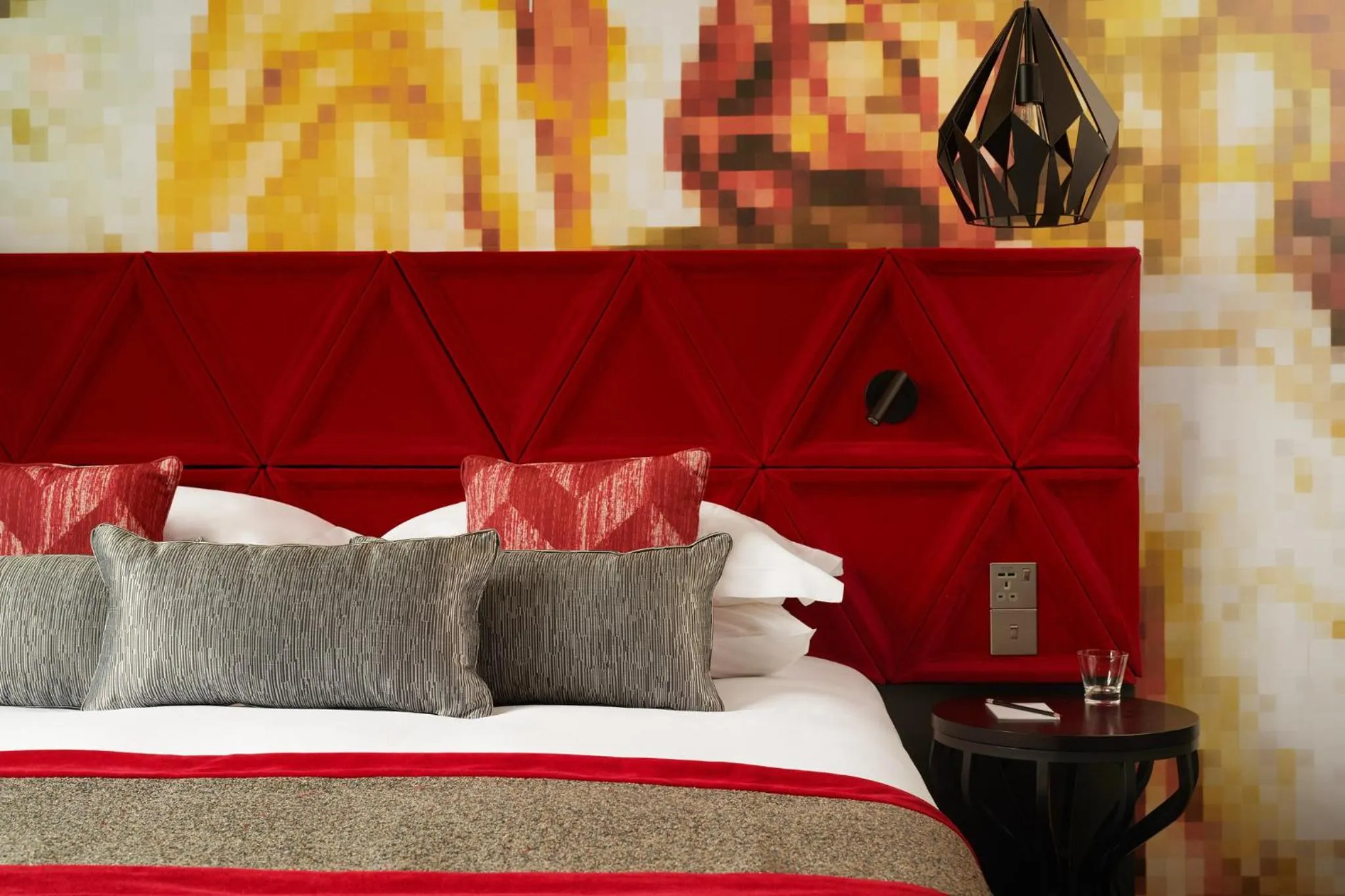 Bed in Malmaison Edinburgh City